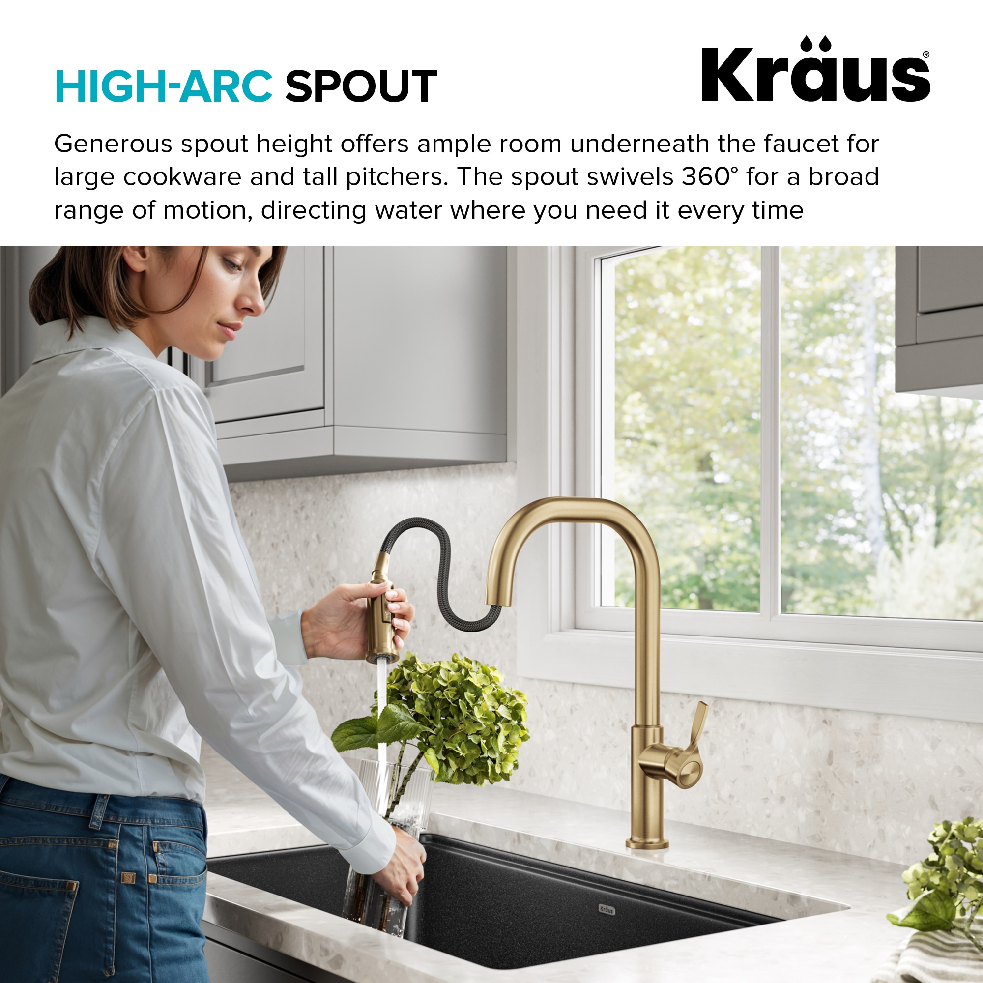 Kraus KPF-2841MB Kitchen-Faucets - View #8