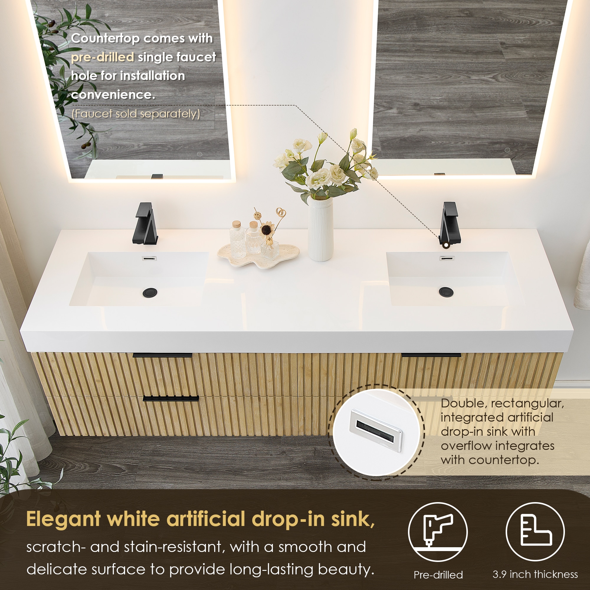 Altair 563072-NB-WH Bath-Vanity-Combo - View #5