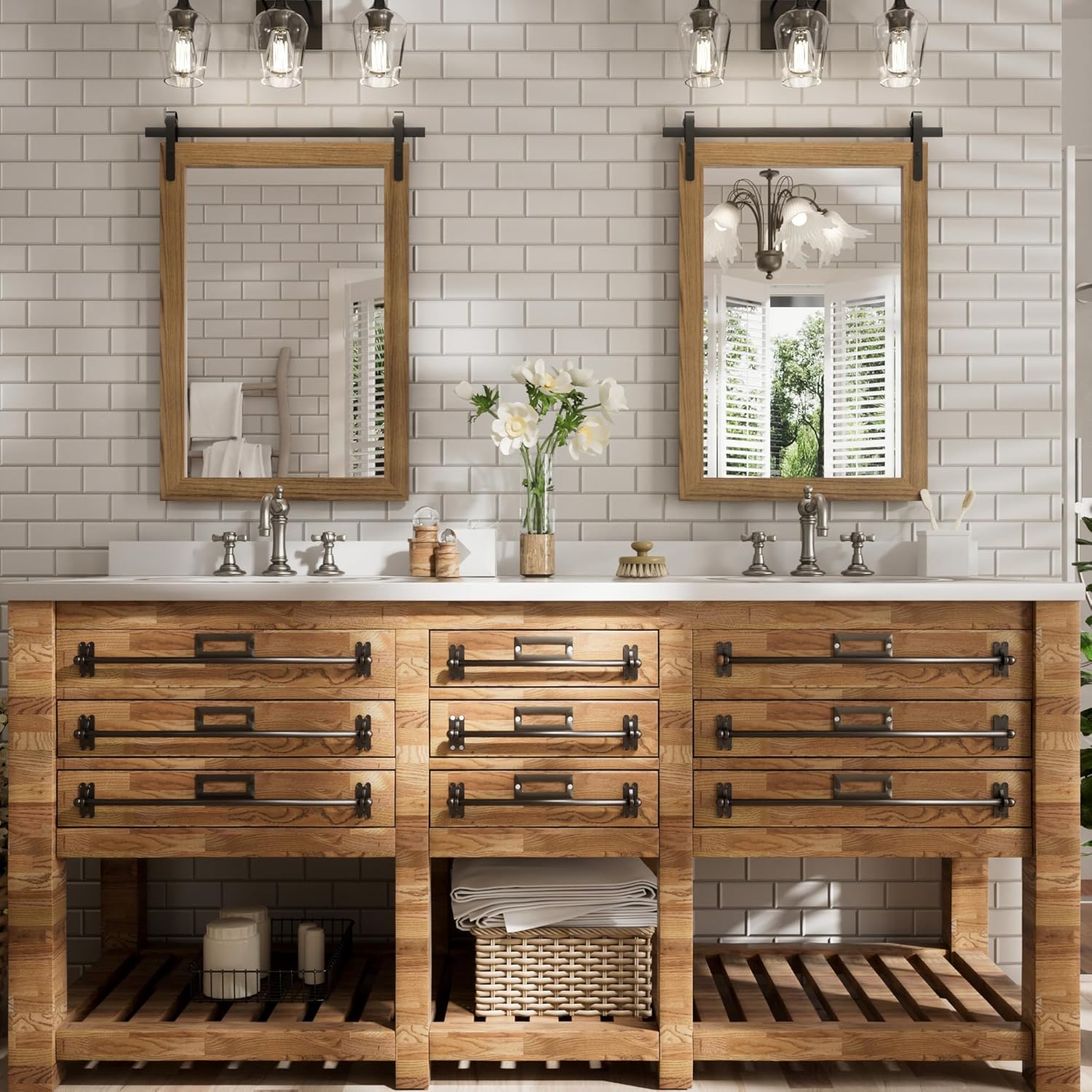 Clavie PH-22301-FRWB Decor-Mirrors - View #5