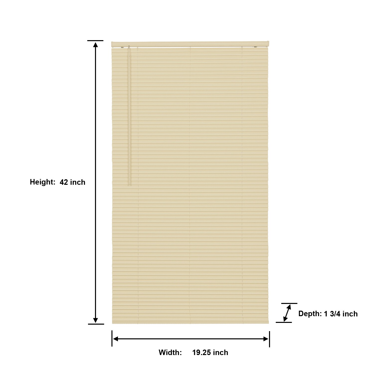 Project Source CCDDX2442-19.25 blinds - View #7