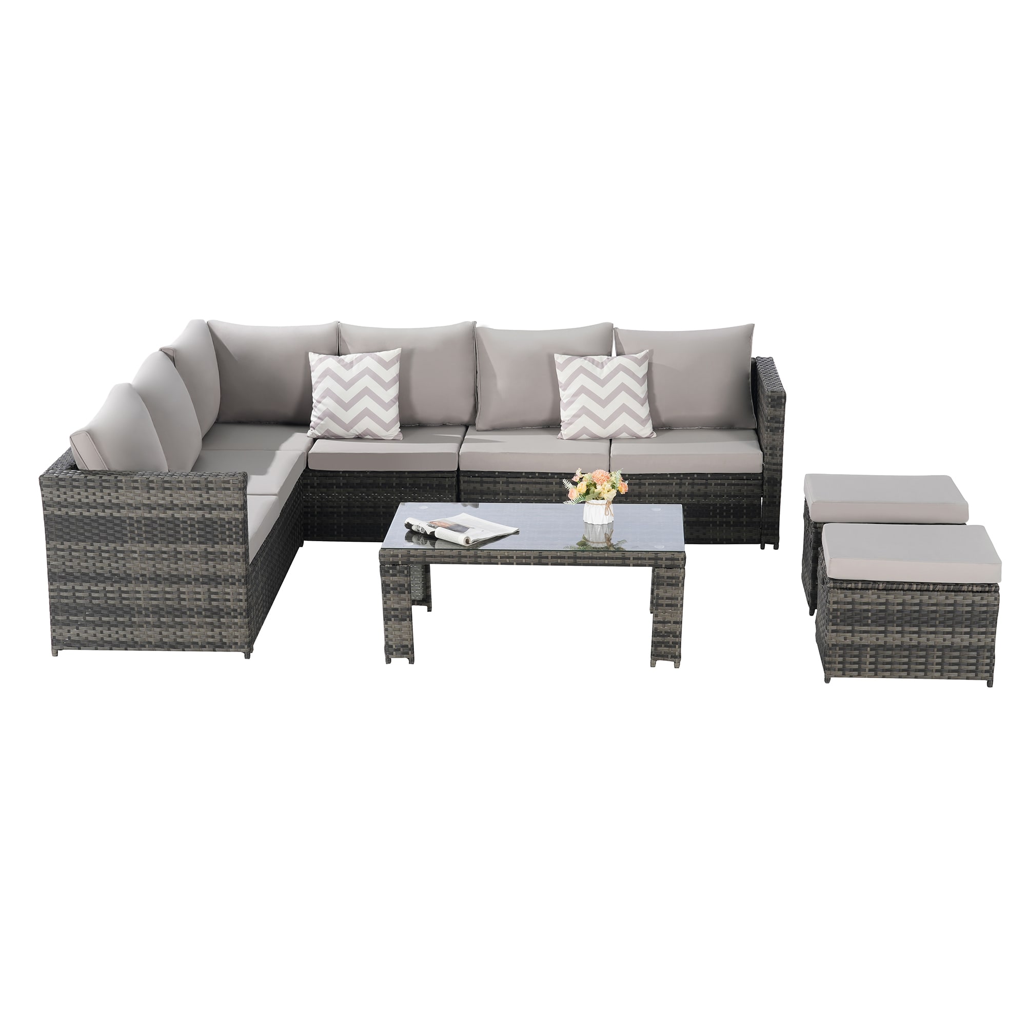 SINOFURN SYB670021BN Patio-Sofas-Daybeds - View #8
