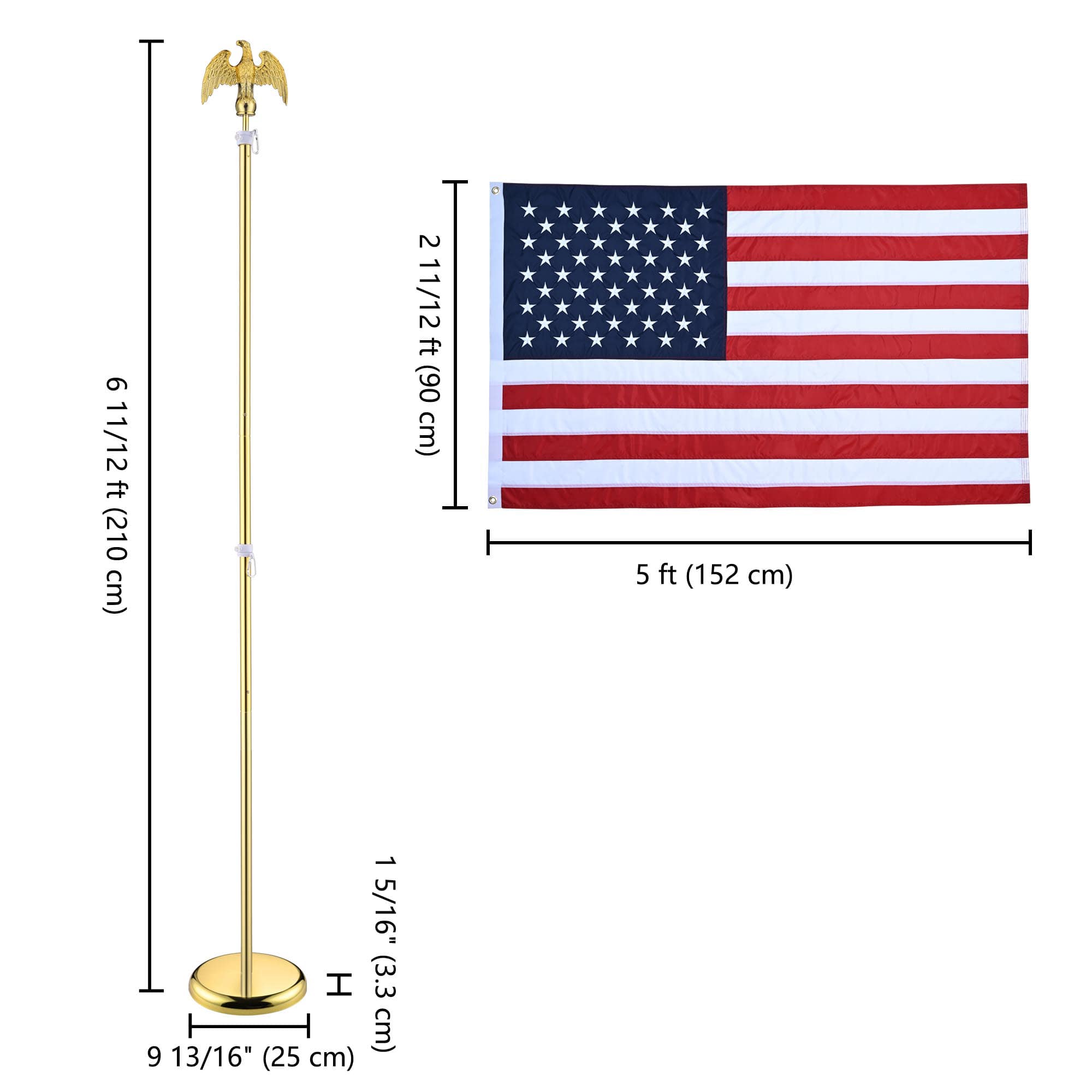 Yescom 22FLP013-6FG-E-X2-LO Flag-Poles - View #7