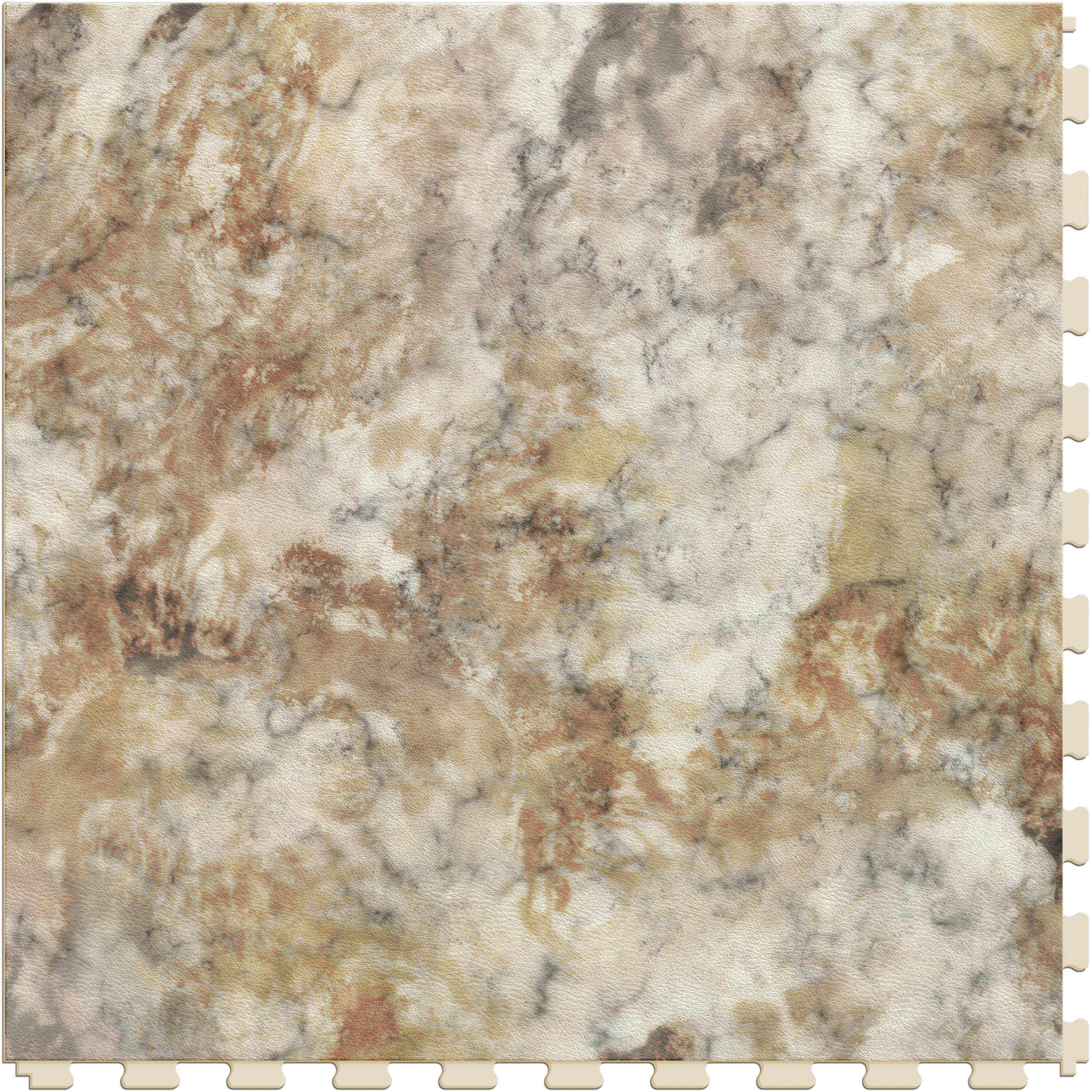 Perfection Floor Tile NS585PM55 Persian Marble/Satin Multiple colors/finishes Marble look 0.05-mil x 20-in W x 20-in L Water Resistant Interlocking Luxury Vinyl Tile Flooring ( 16.7-sq ft Carton )