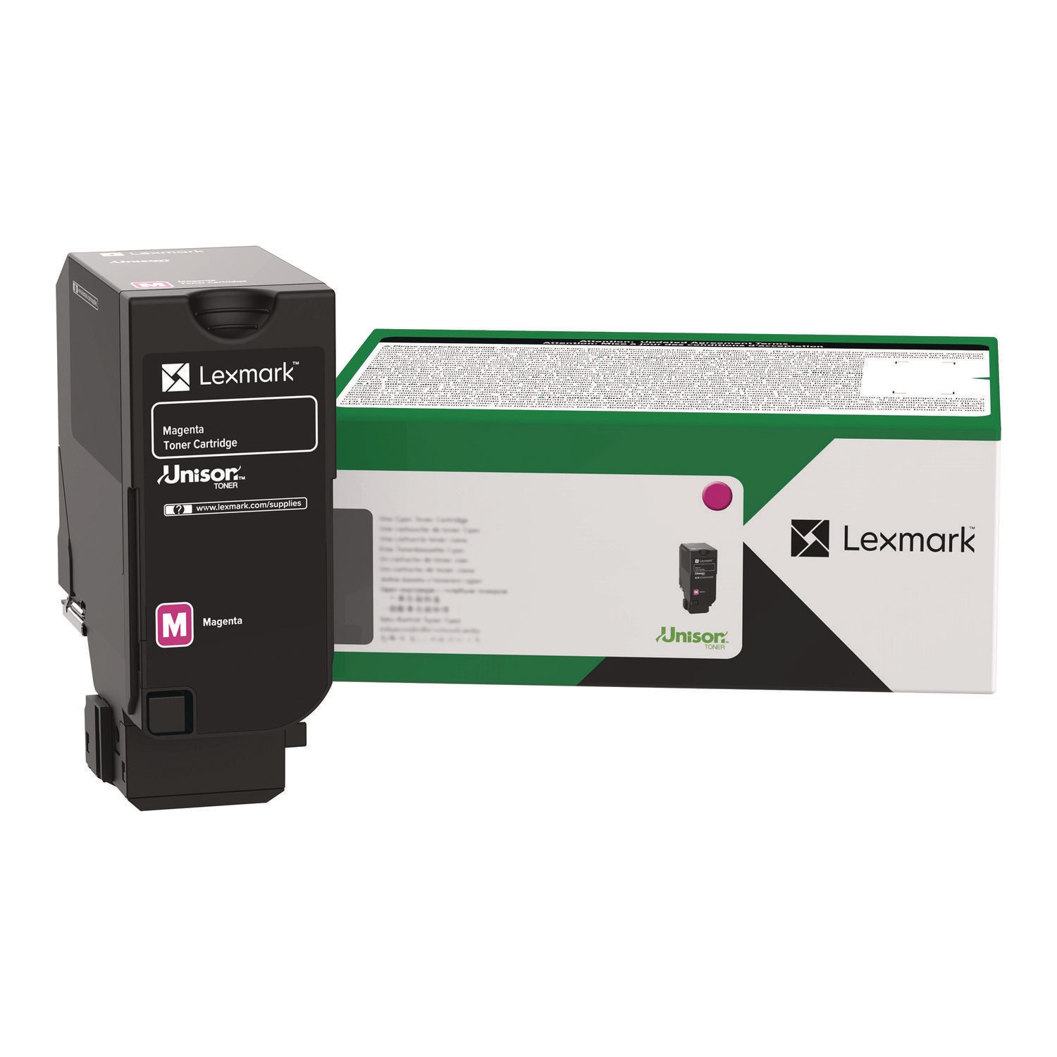 Lexmark 81C1XM0 Return Program Toner Cartridge 16200 Page-Yield Magenta #81C1XM0