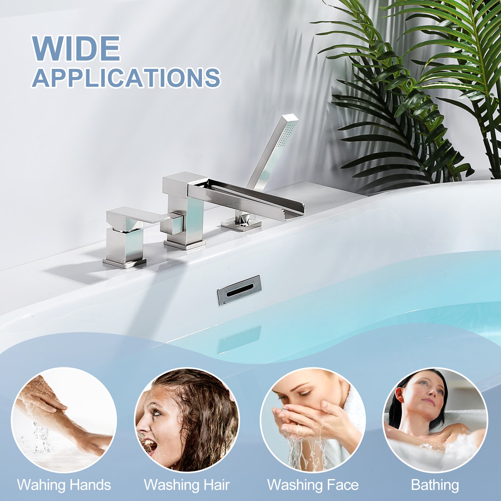 WOWOW 3080400-LW Roman-Tub-Faucets - View #7