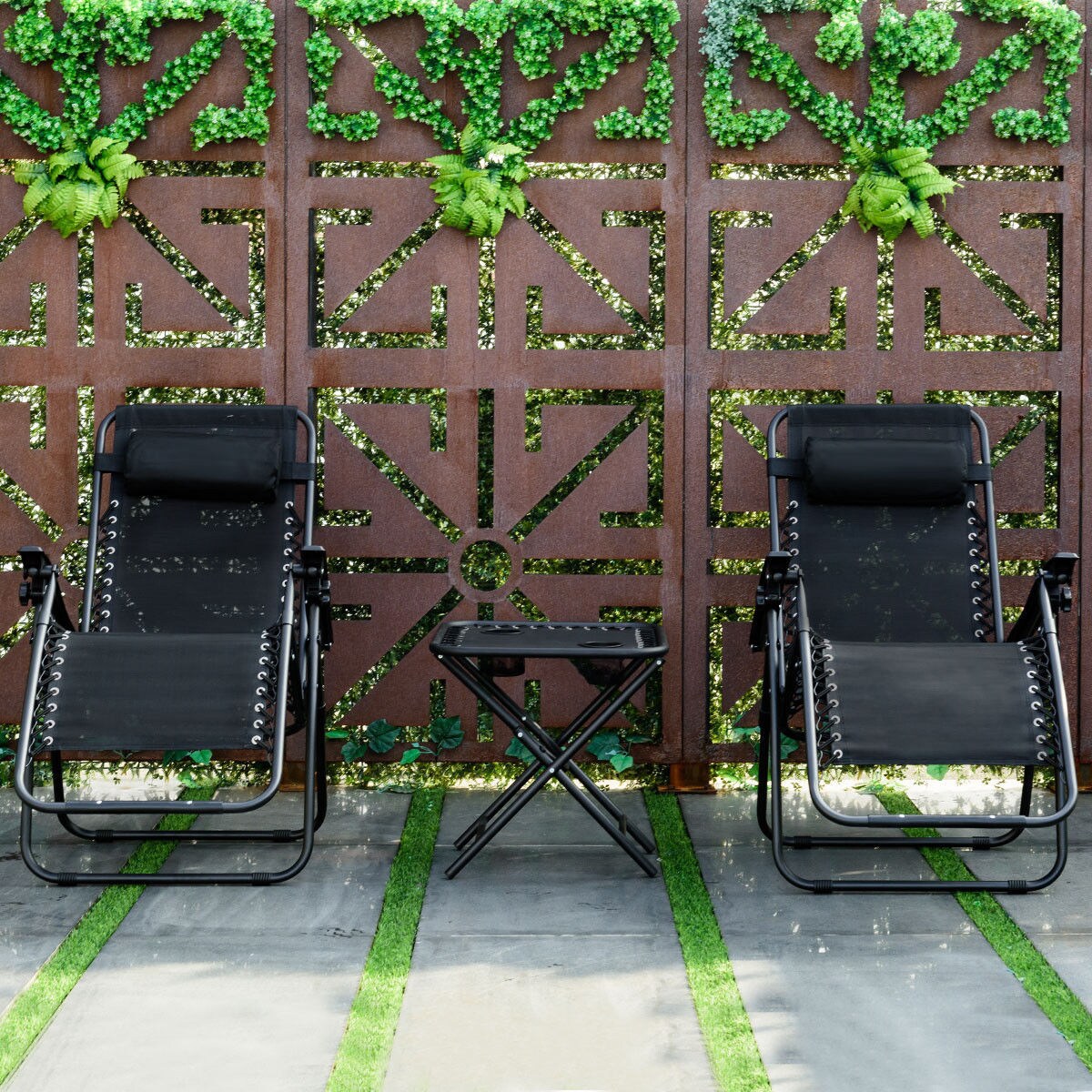 Forclover HYFE-3475BK Patio-Chairs - View #5