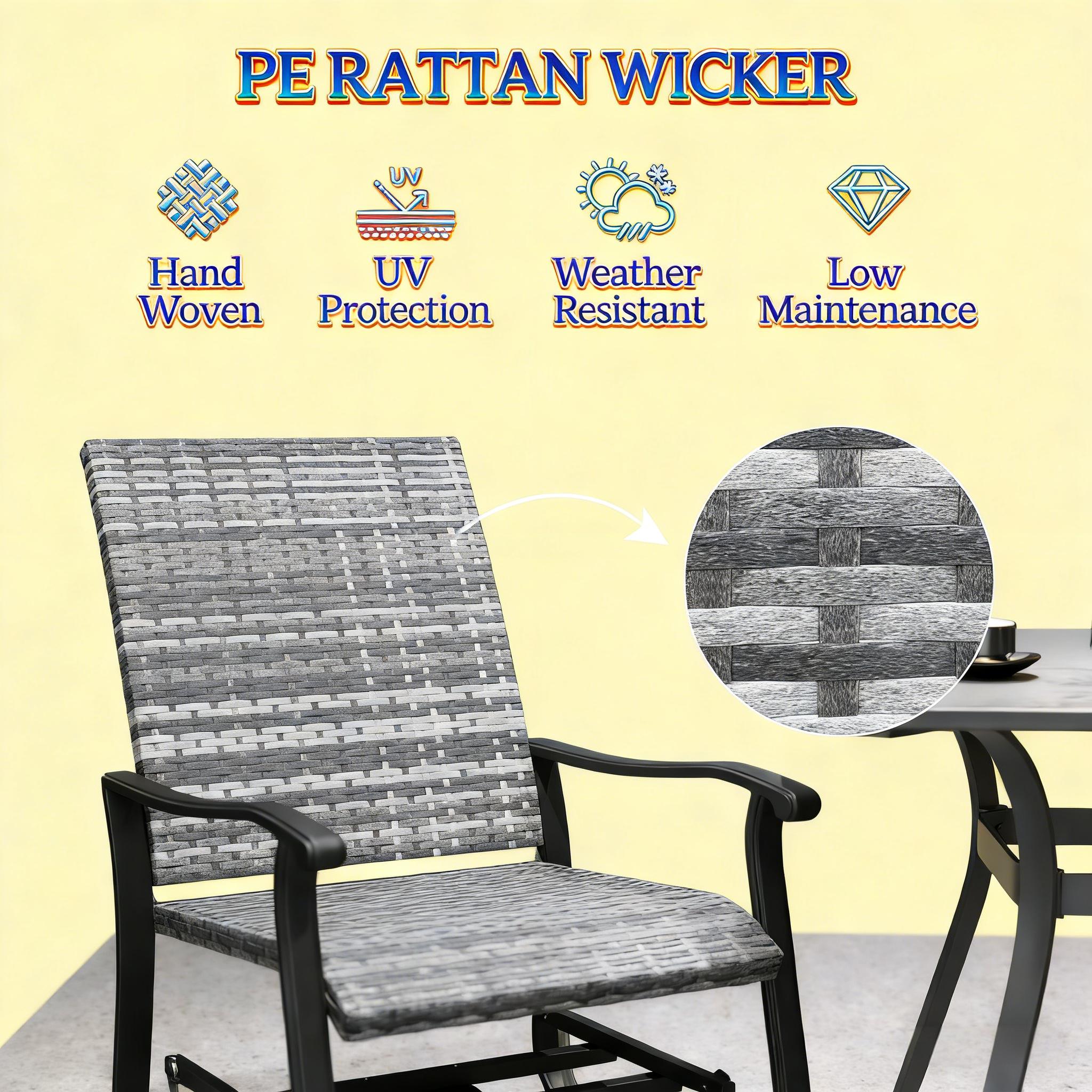 Tinyhomie LW-WEM-4980 Patio-Chairs - View #6