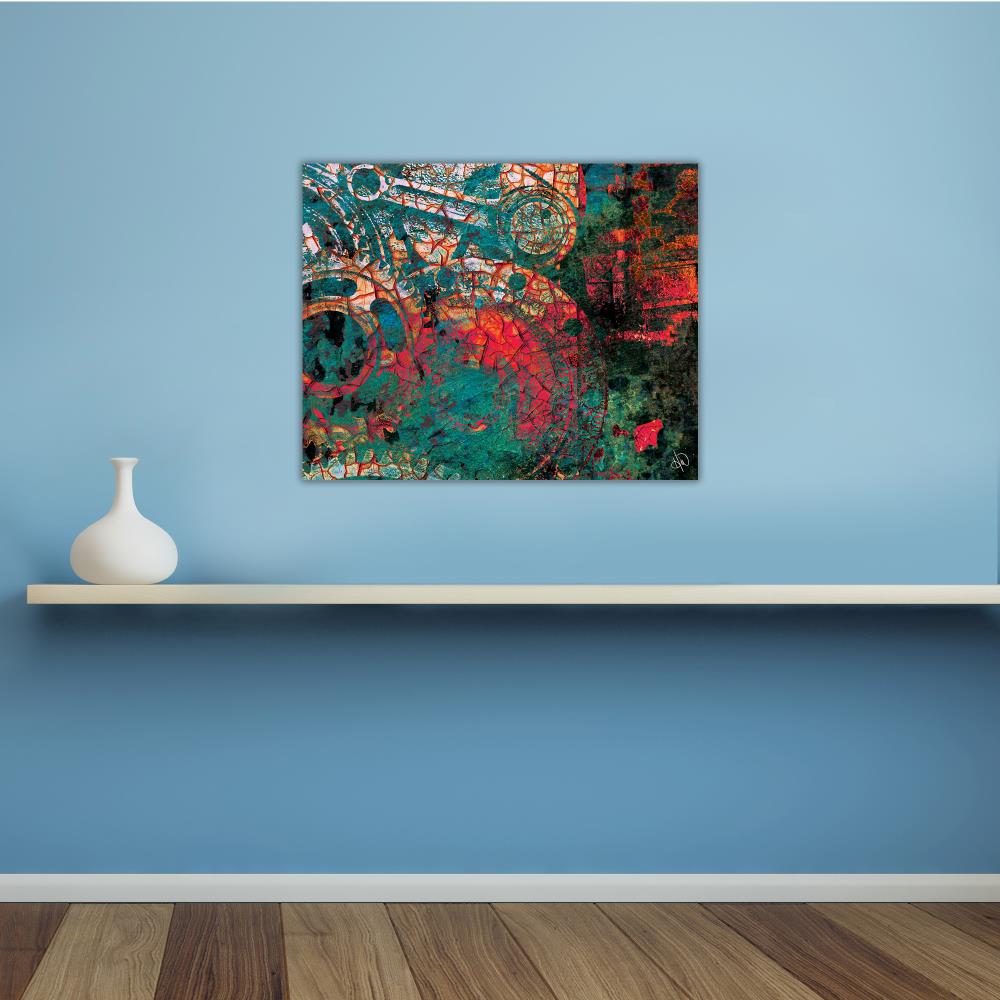Creative Gallery IND001497MTL16X20FM Wall-Art - View #2