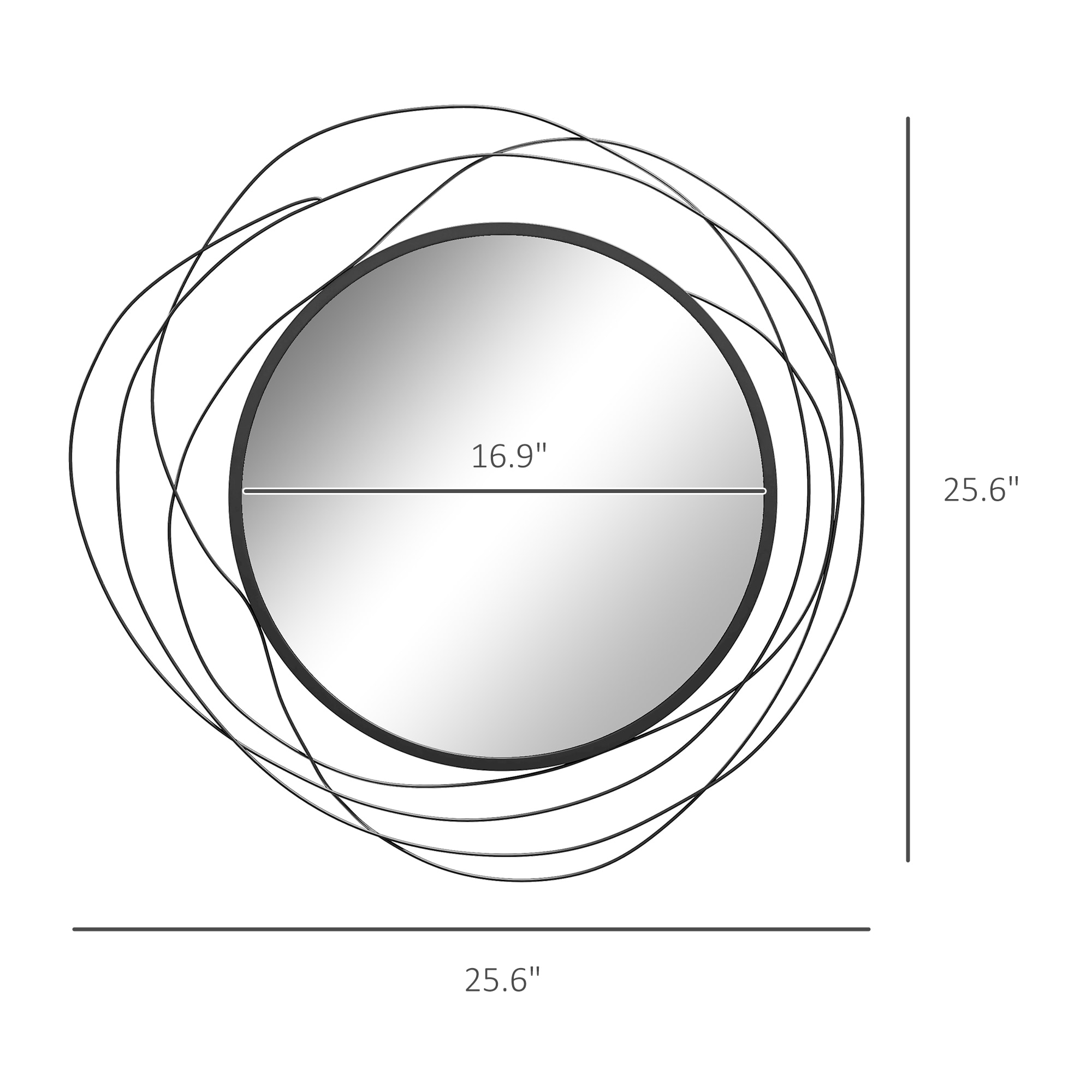 Blisstyle ZZZ1520UHTEUY Framed-Bath-Mirrors - View #9