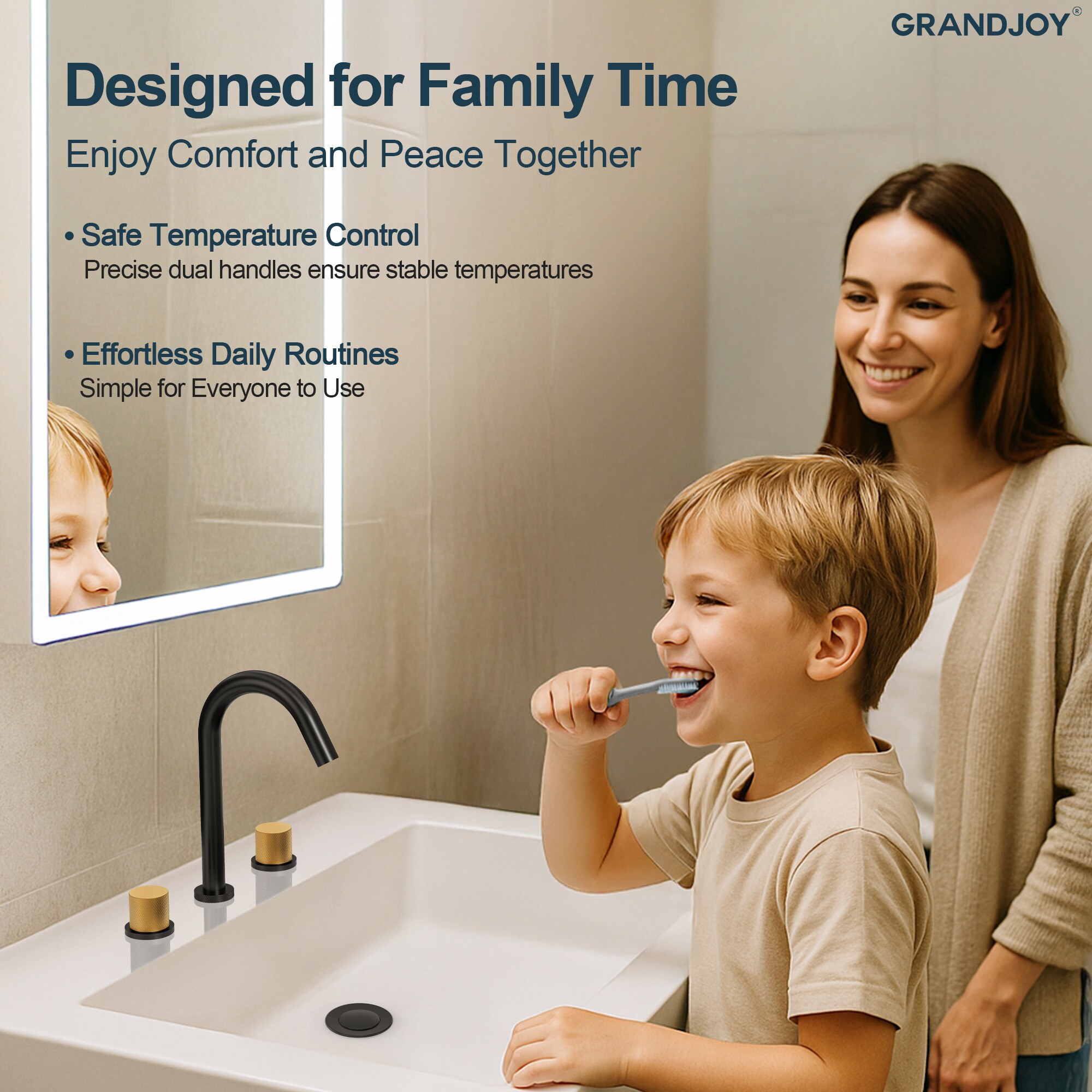 GRANDJOY SGF11GJ-49BL-BG Lavatory-Faucets - View #10