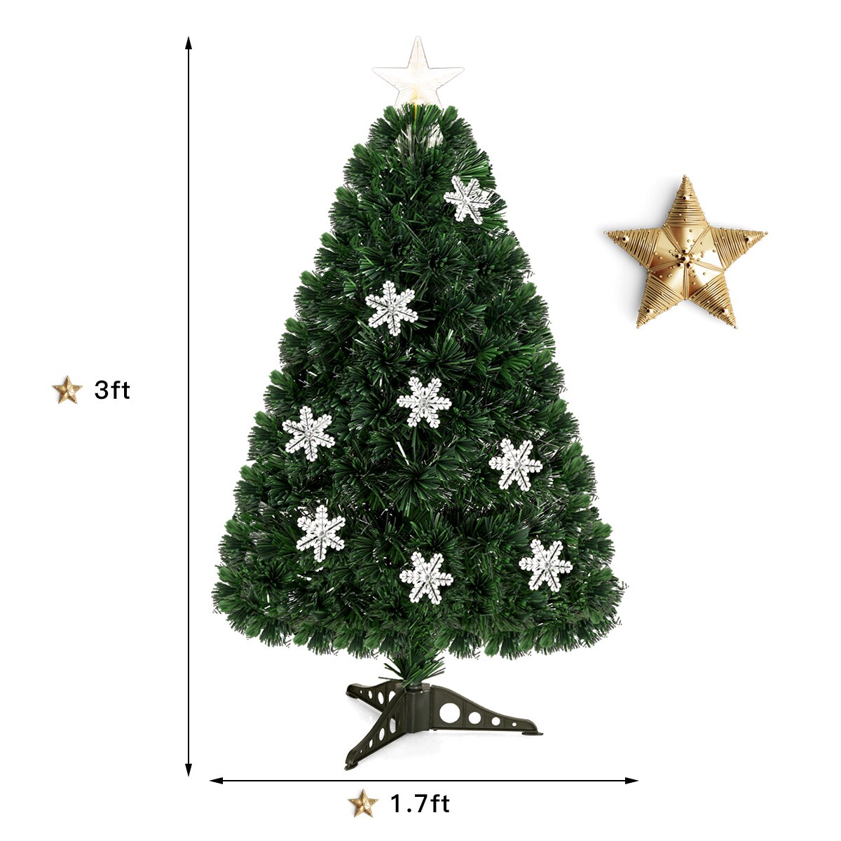 Goplus CM20527 Artificial-Christmas-Trees - View #7