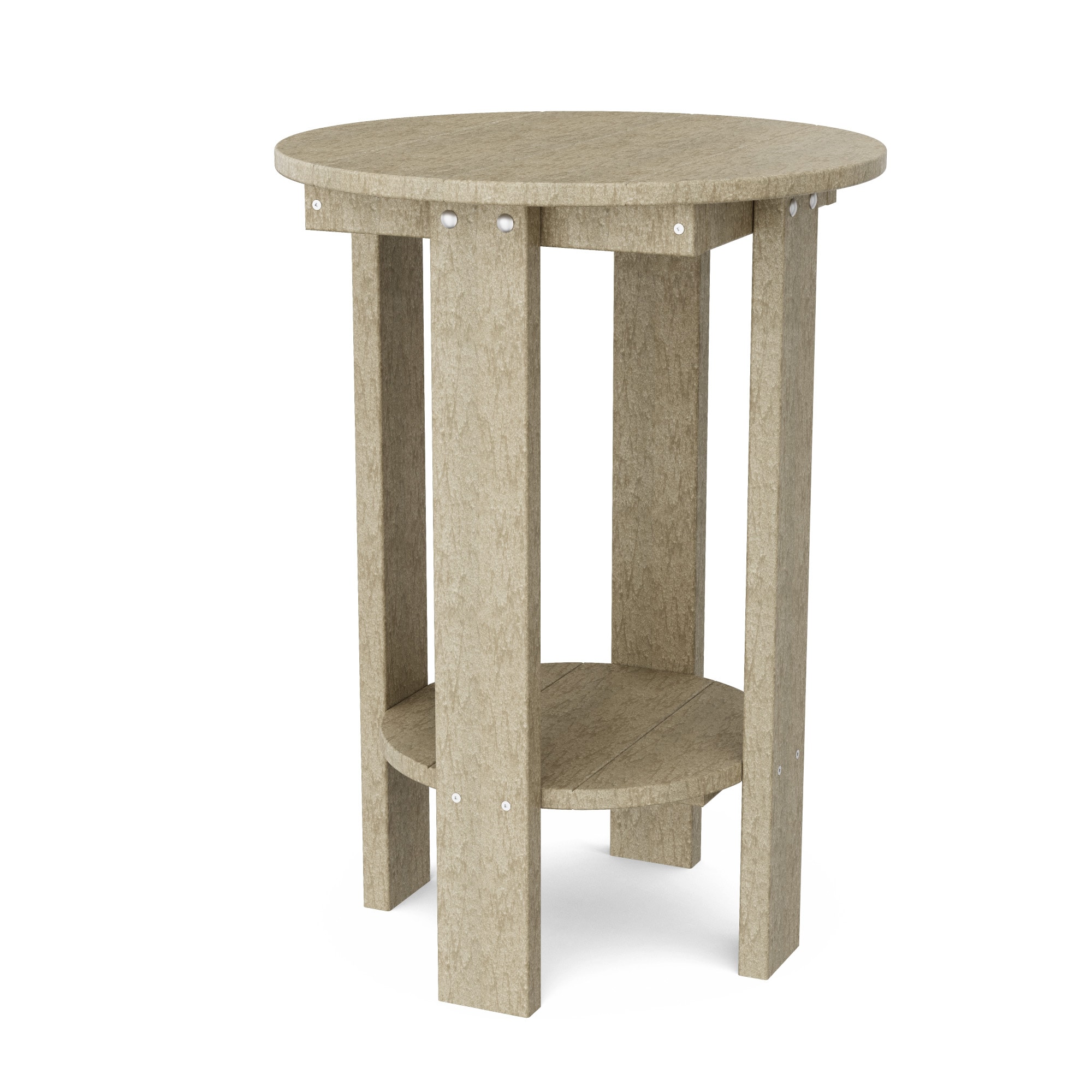 Wildridge Heritage Balcony Round Outdoor Balcony Table 20.5-in W x 20.5-in L