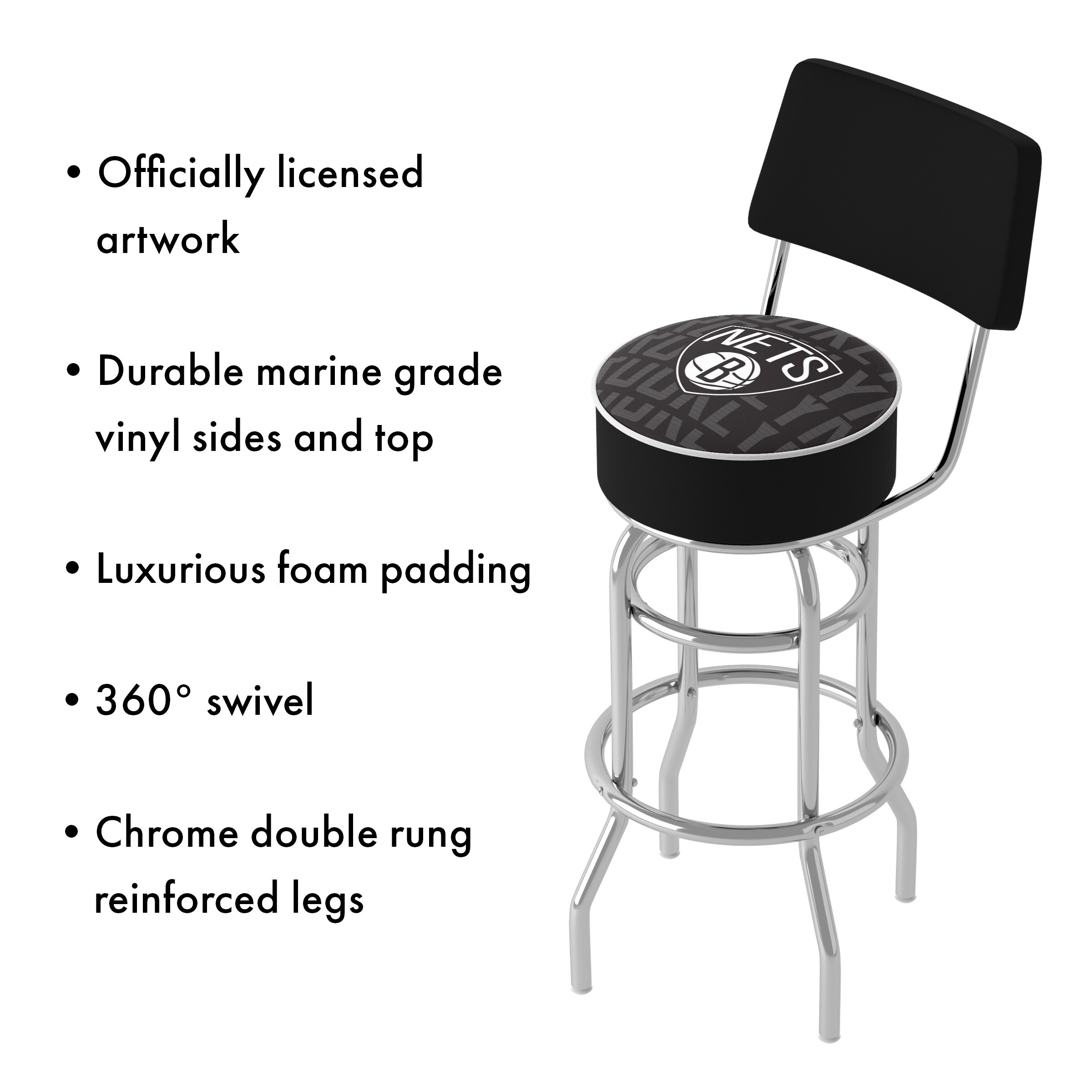 Trademark Gameroom NBA1100-BN3-TWN stools - View #3