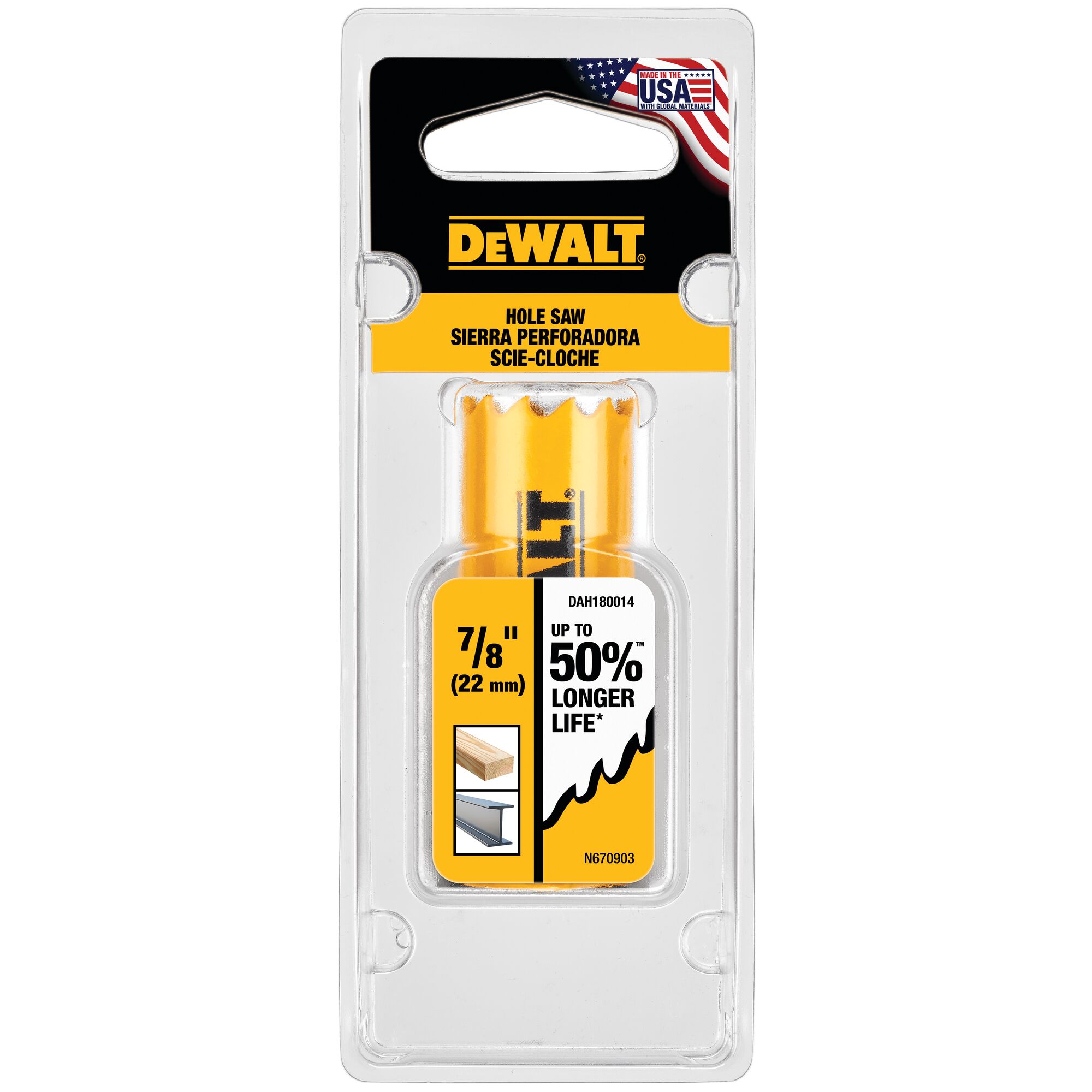 DEWALT DAH180014 Hole-Saws - Thumbnail View #3