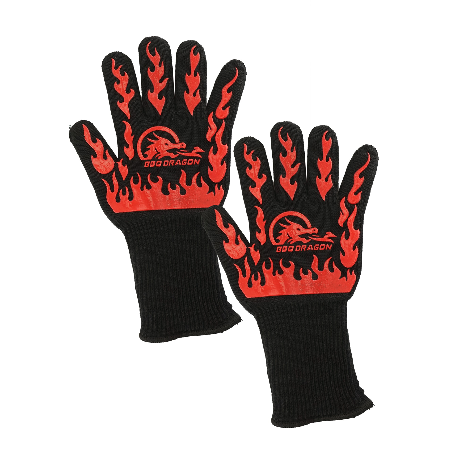 Oven Gloves 932f Heat Resistant Gloves, Cut Resistant Grill Gloves,  Non-slip Silicone Grill Gloves