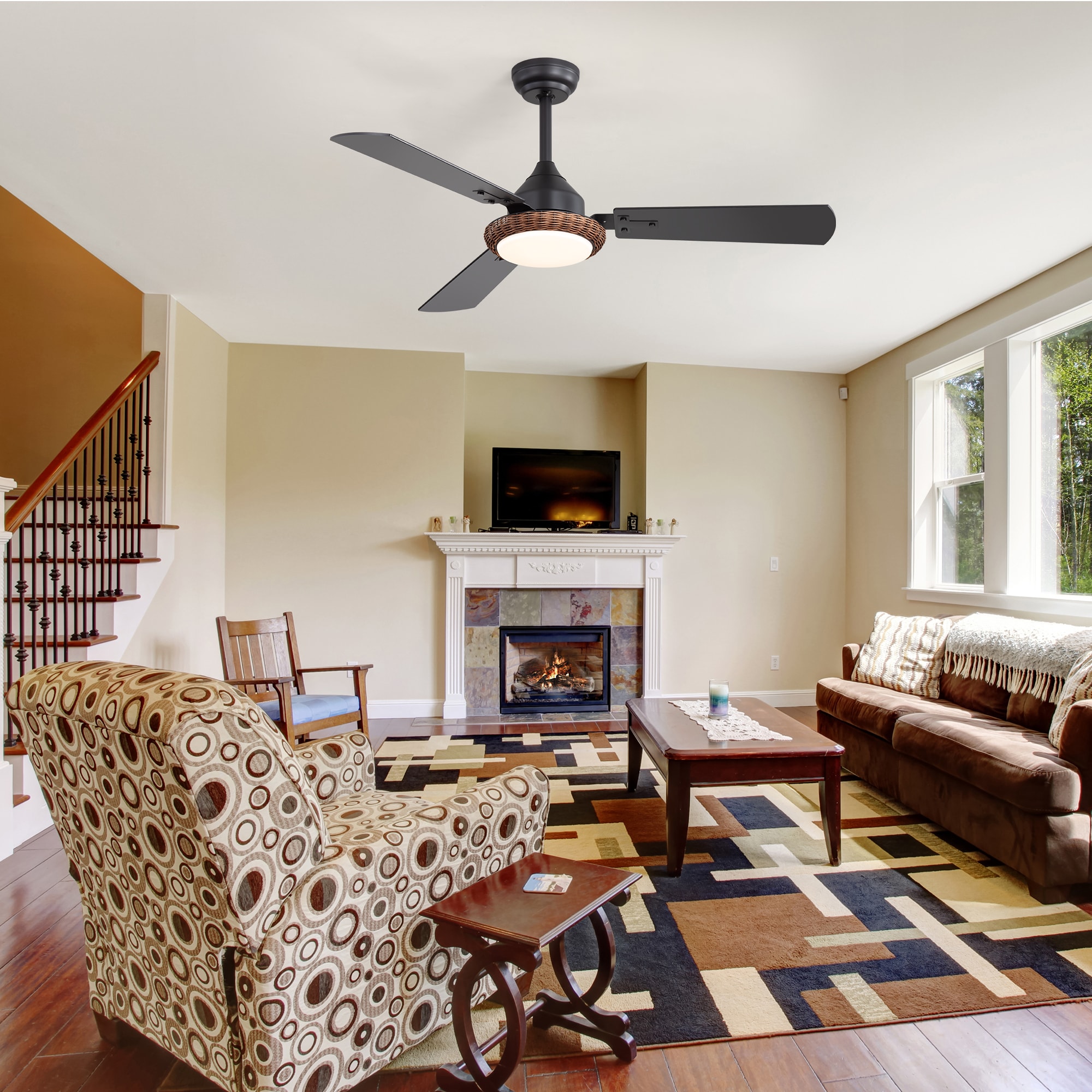 Breezary 35062-BK Ceiling-Fans - View #10