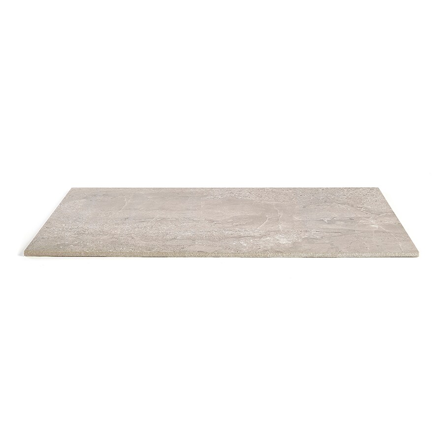 Style Selections Skyros Gray 12-in x 24-in Glazed Porcelain Floor and Wall Tile