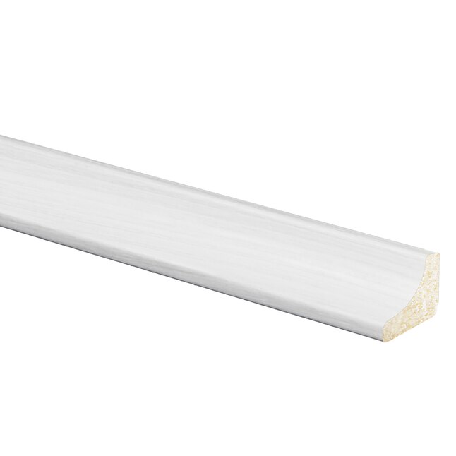 IP 11/16 x 11/16 x 8' Prefinished White Polystyrene Cove Corner Moulding 100 IP 11/16 x 11/16 x 8' Prefinished White Polystyrene Cove Corner Moulding 100