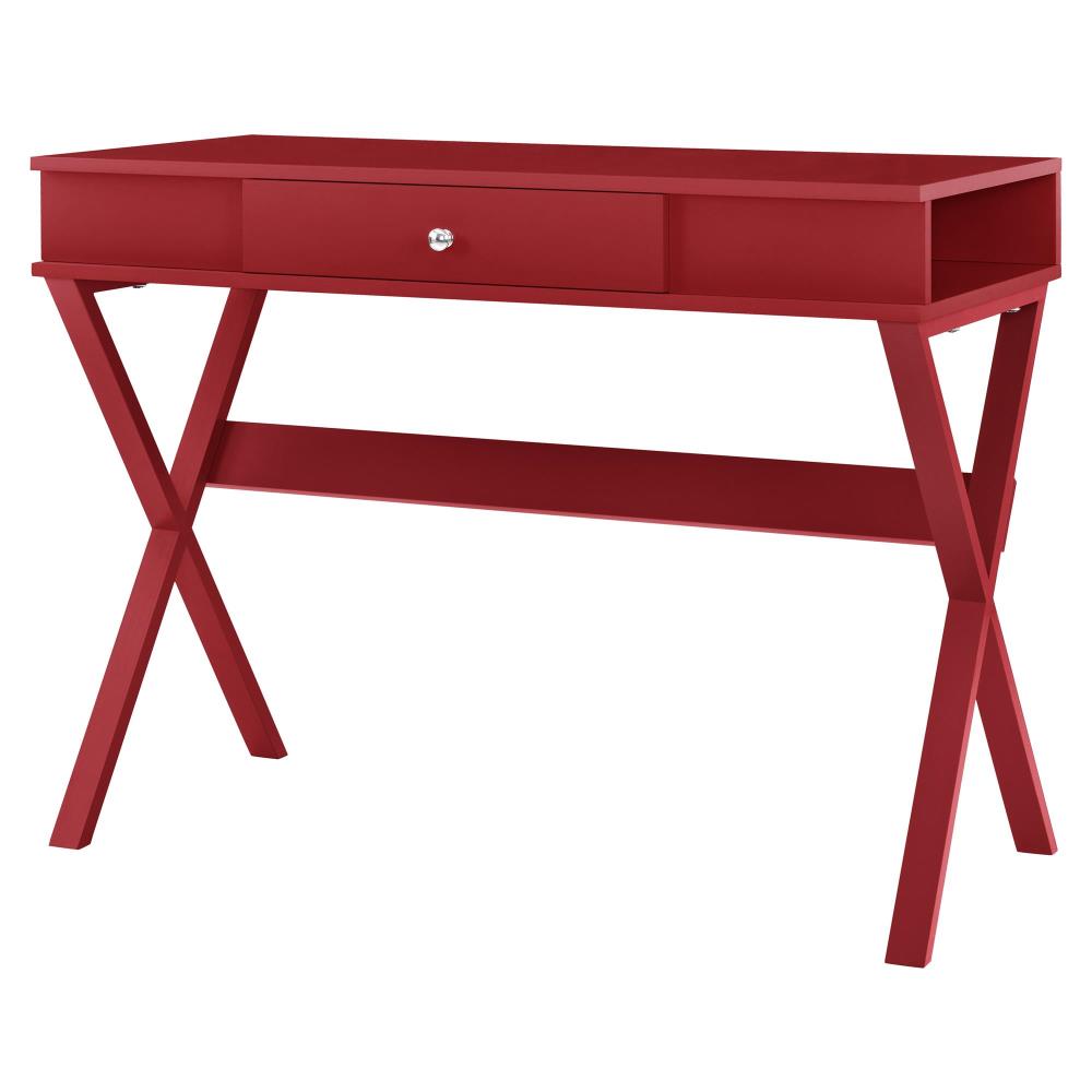 Red clearance desk target