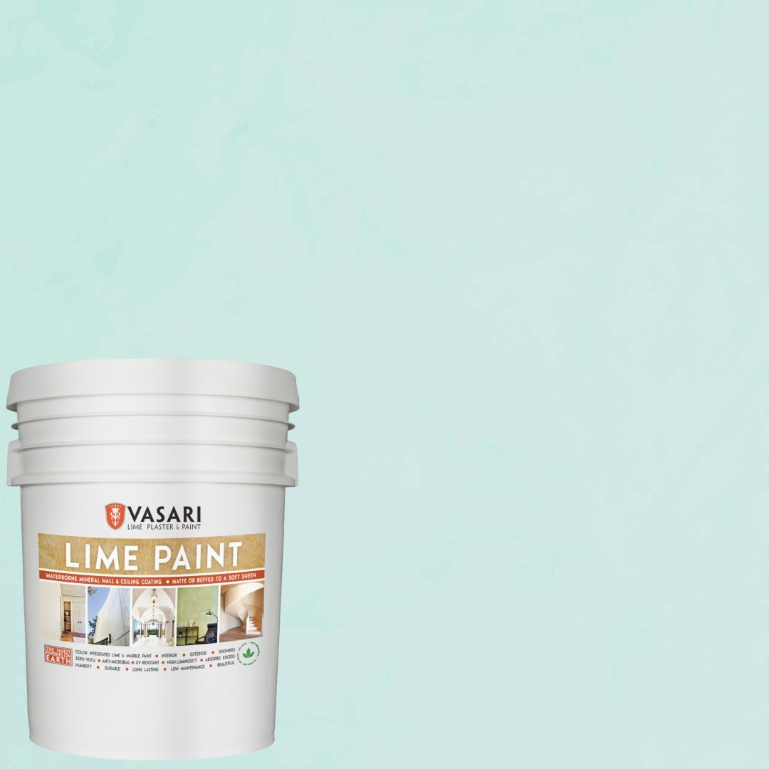 Vasari LP5W-52 Flat Robin Egg #52 Lime Interior Paint ( 5-gallon )