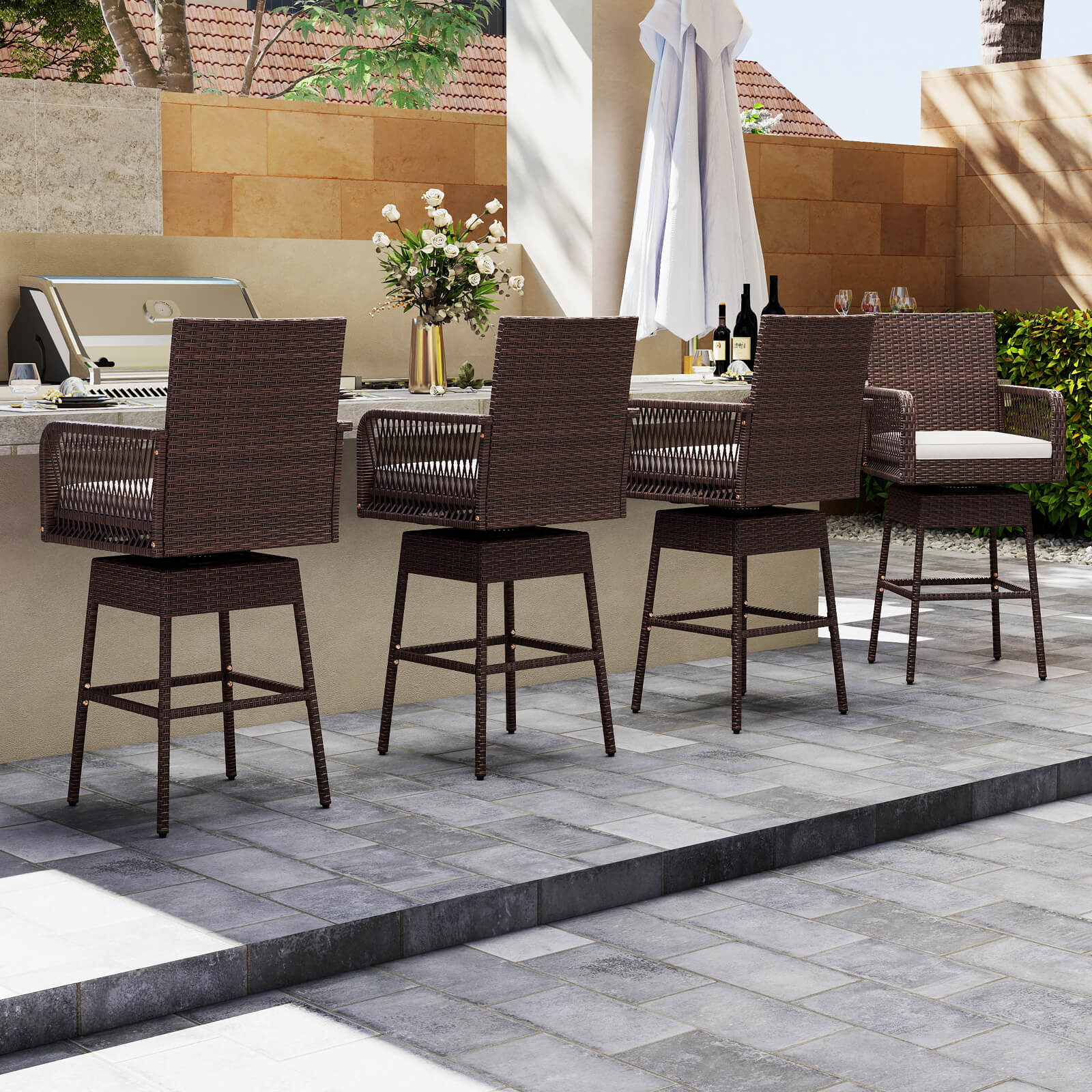 Costway HCST08973 stools - View #7