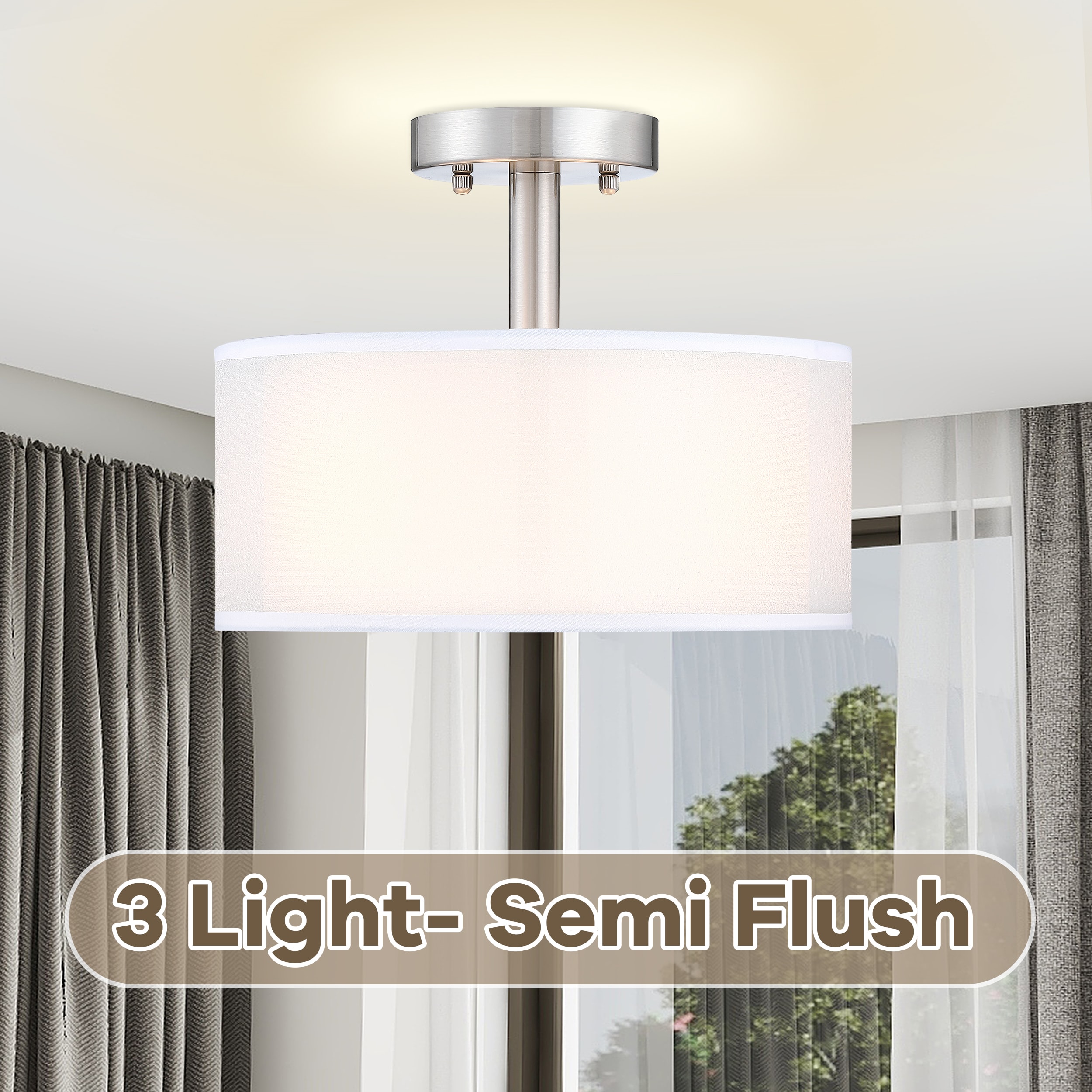 WELLFOR TTC70203BN flushmounts - View #2