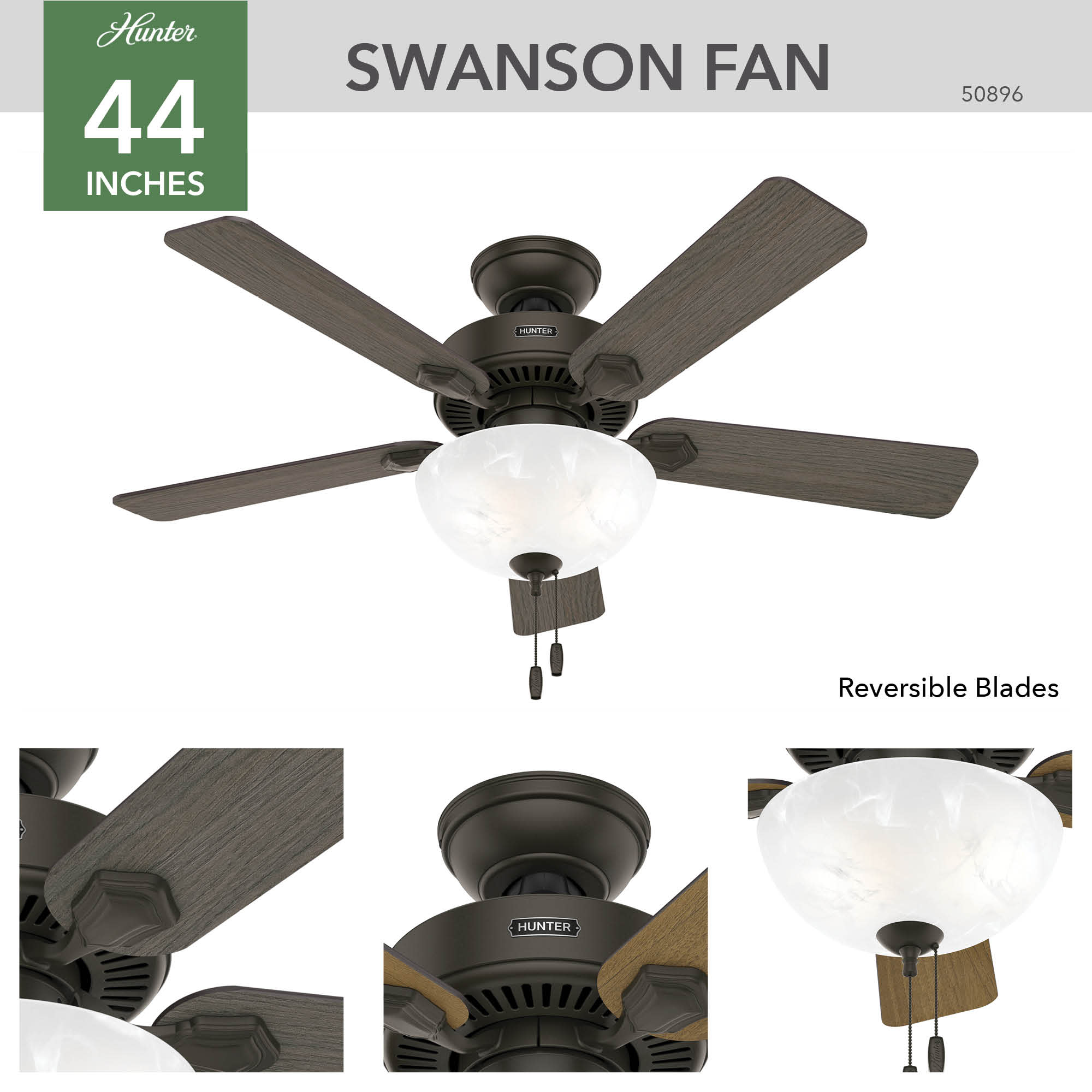 Hunter 50896 Ceiling-Fans - View #3