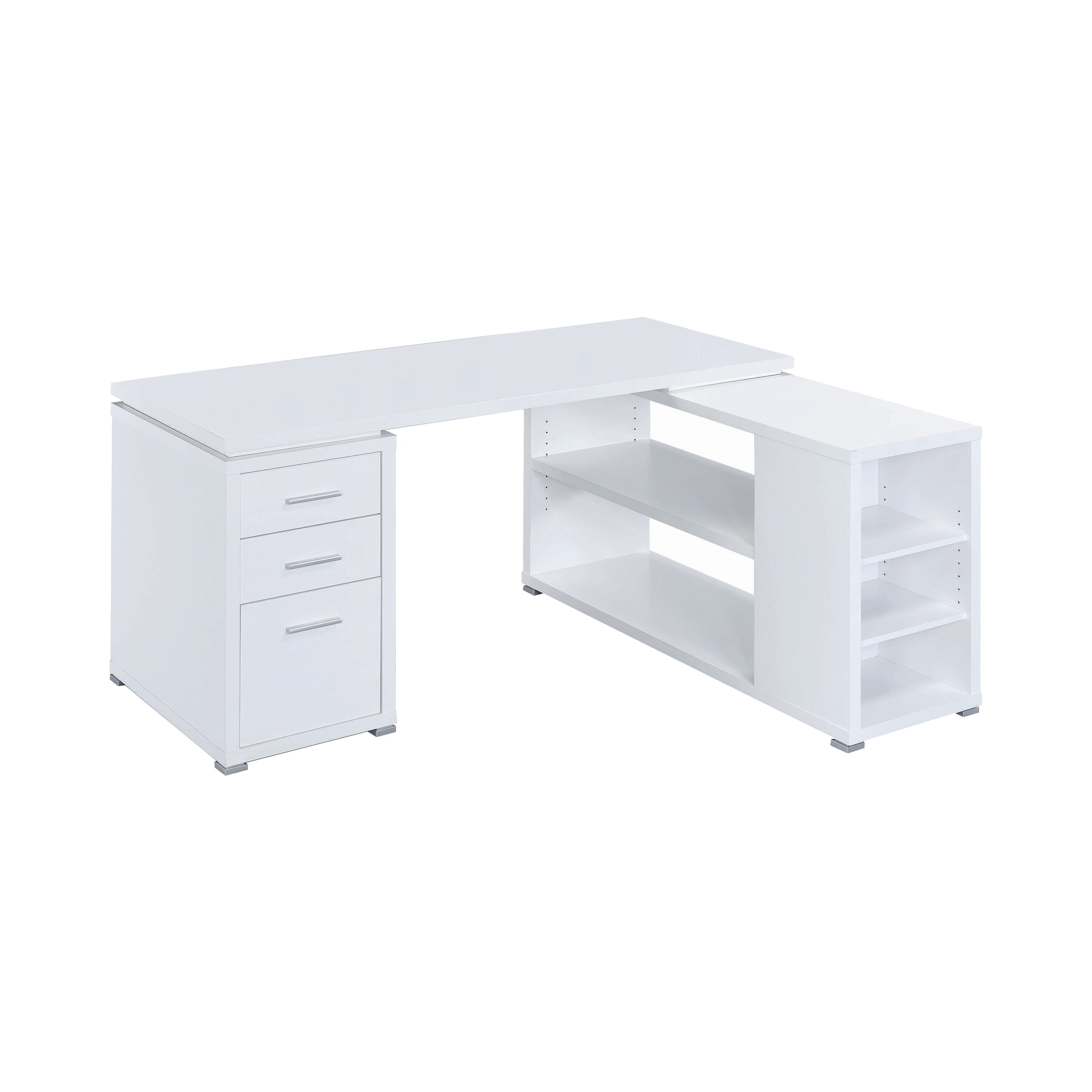 white corner desk lowes