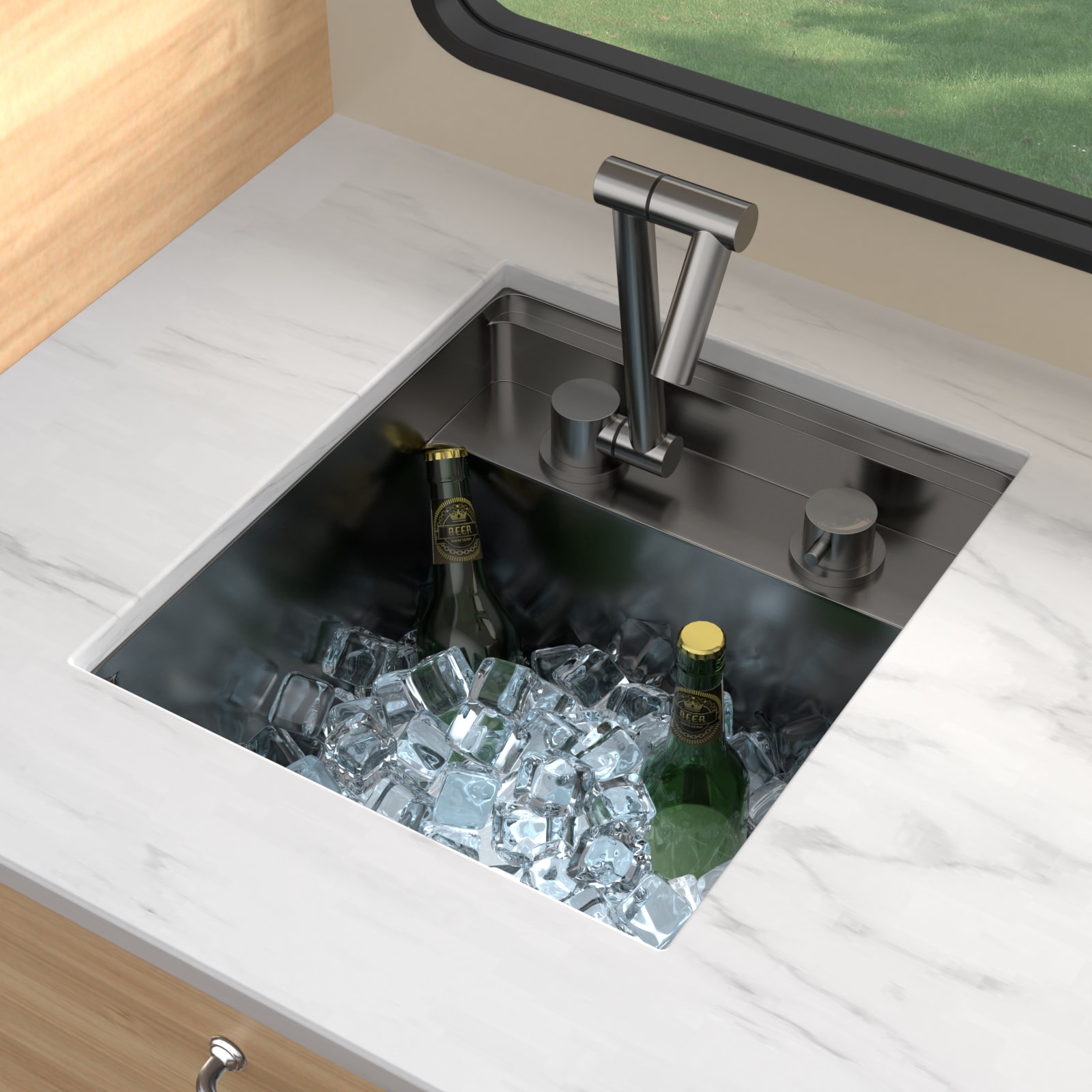 Lordear LD-ZD15B Kitchen-Sinks - View #4
