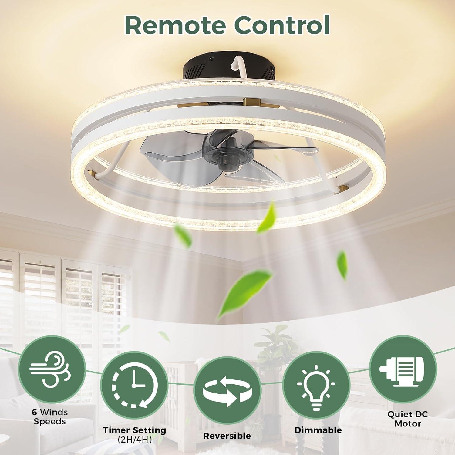 DAYAUM DYM-A98-WH Ceiling-Fans - View #4
