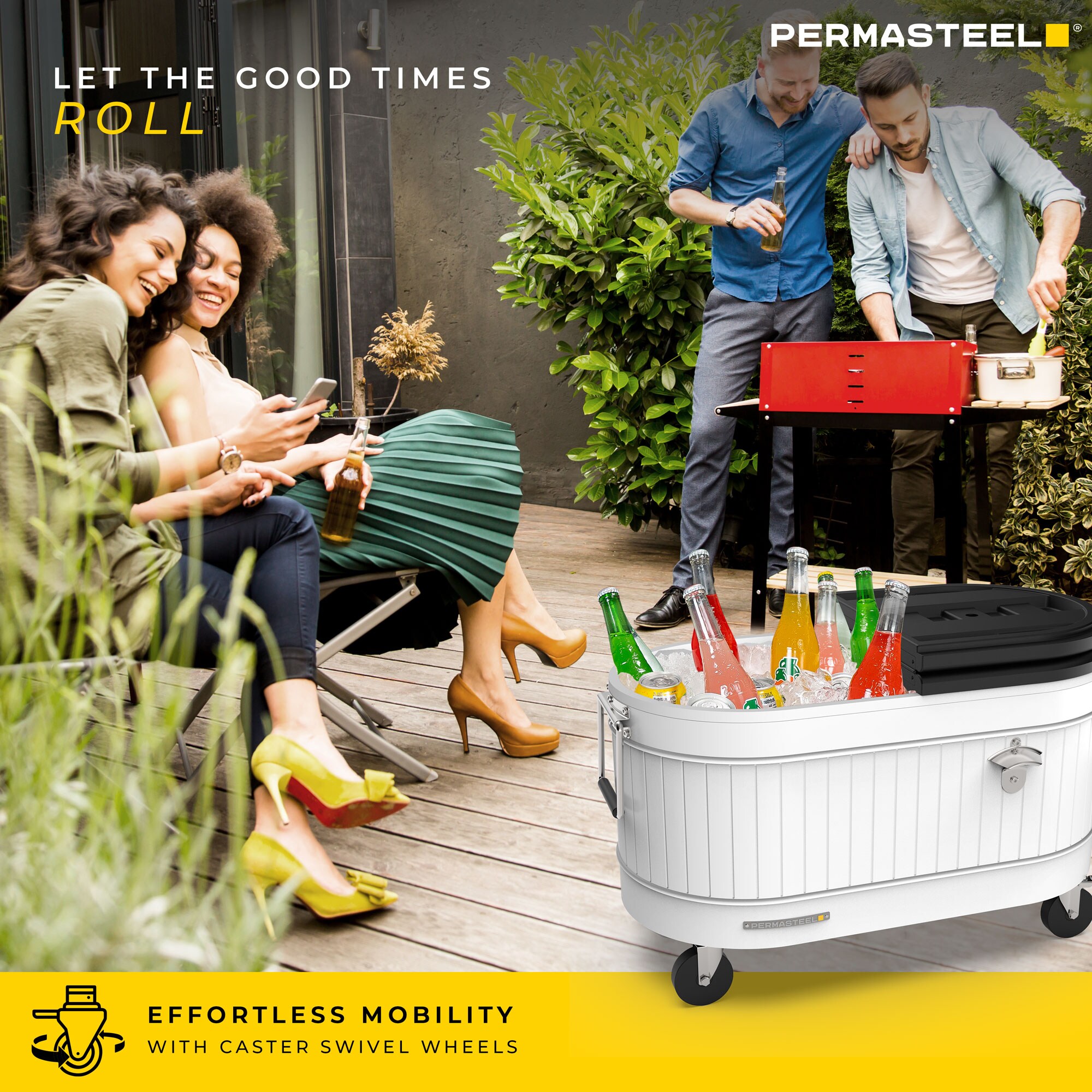 Permasteel PS-214-WT Beverage-Coolers - View #2