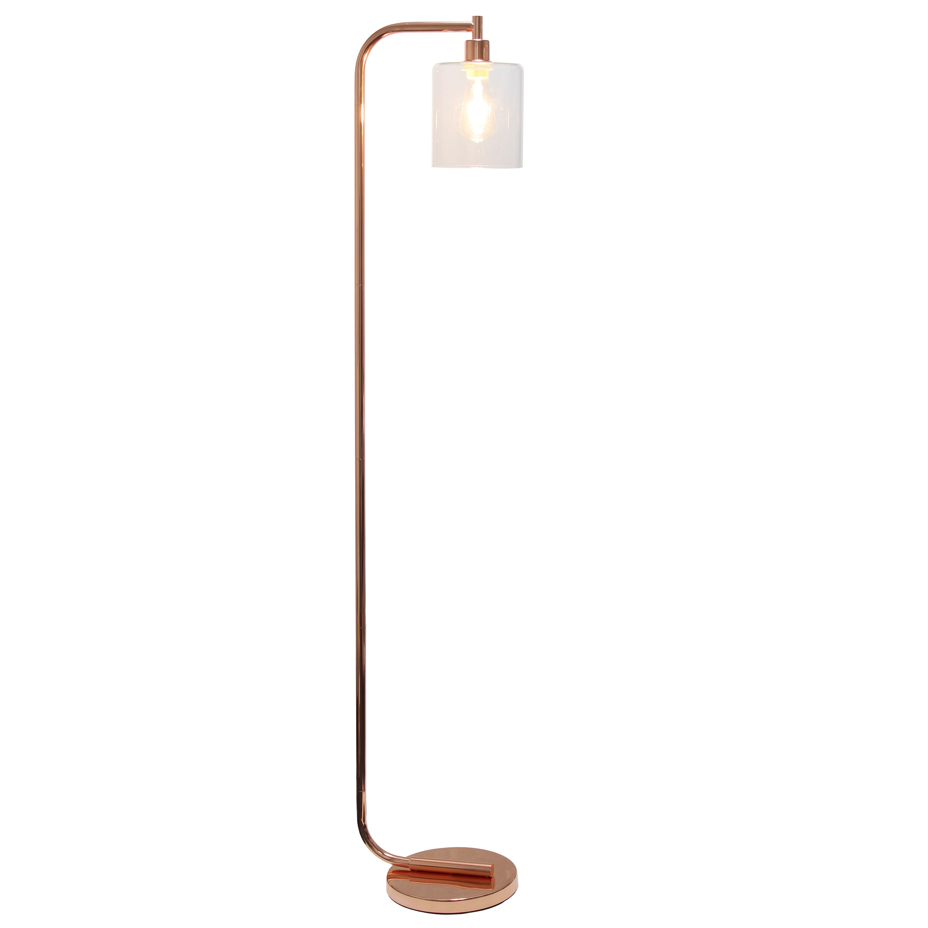 rosegold floor lamp