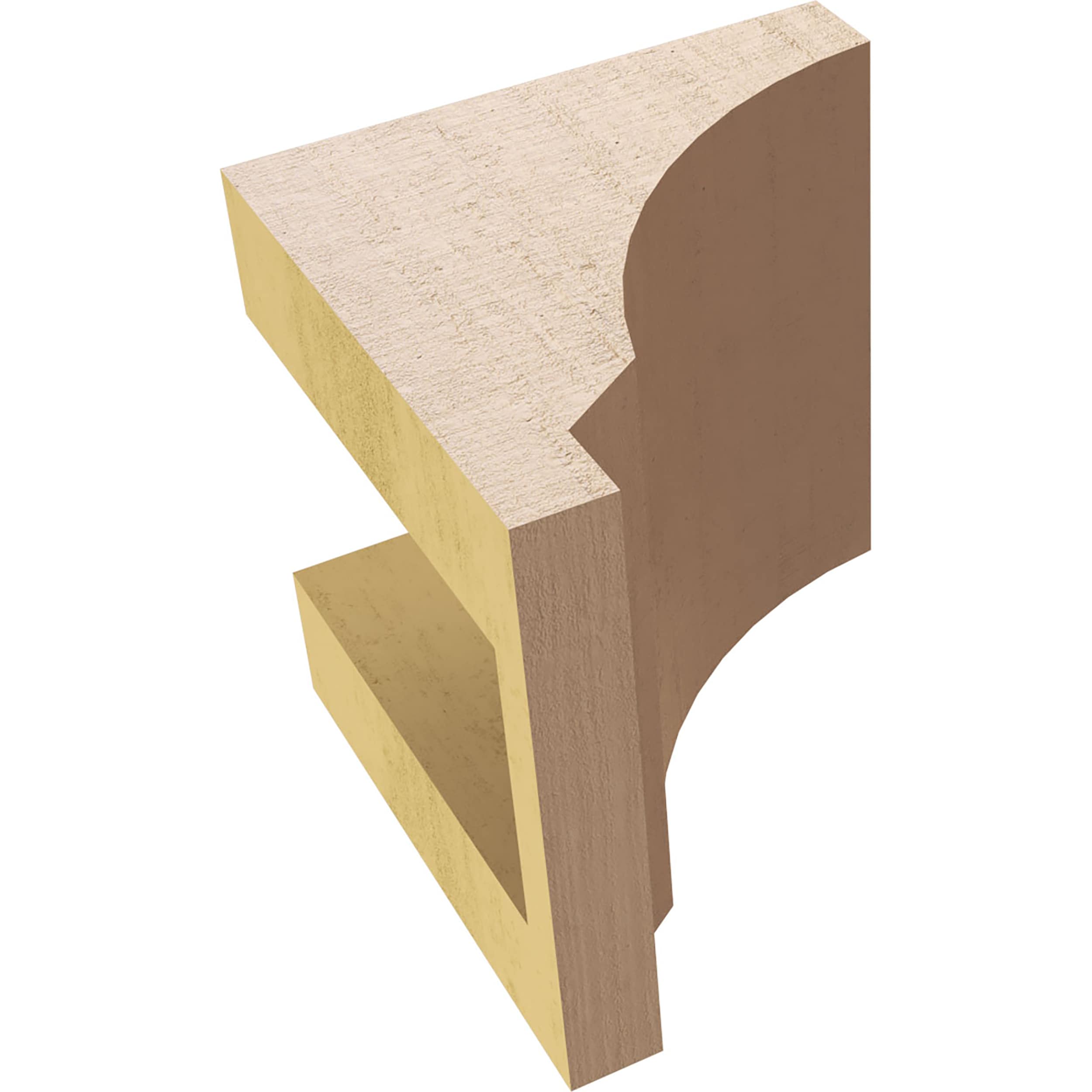 Ekena Millwork CORU04X04X04MOARCPR corbels - View #6