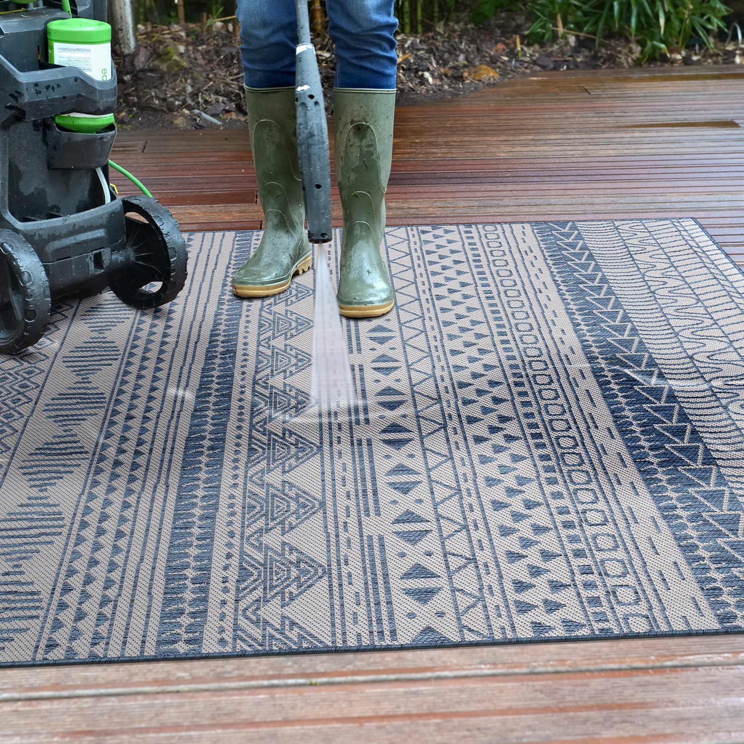 World Rug Gallery 122BLUE5X7 rugs - View #11