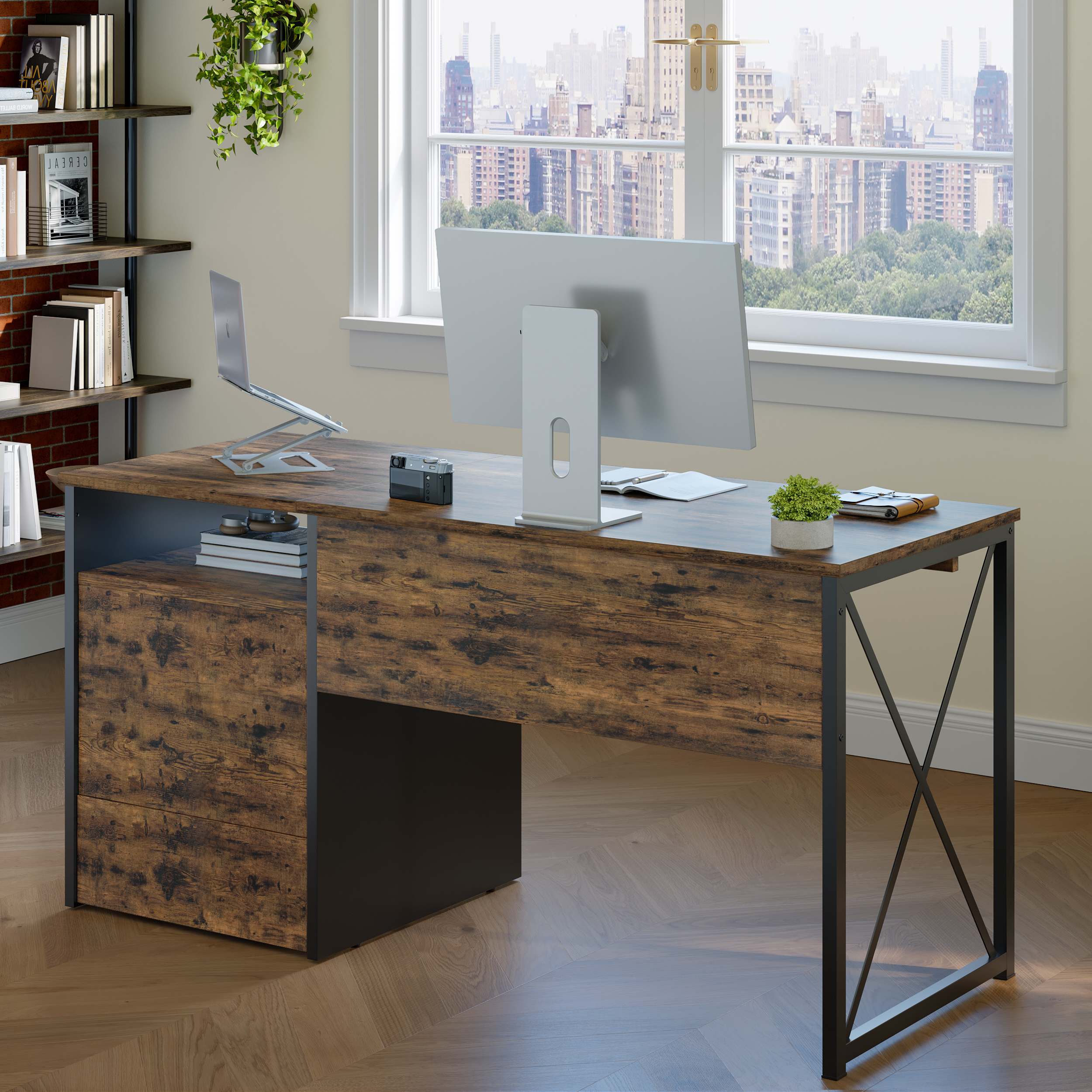 Bestier LOW-H105614C-RST desks - View #3