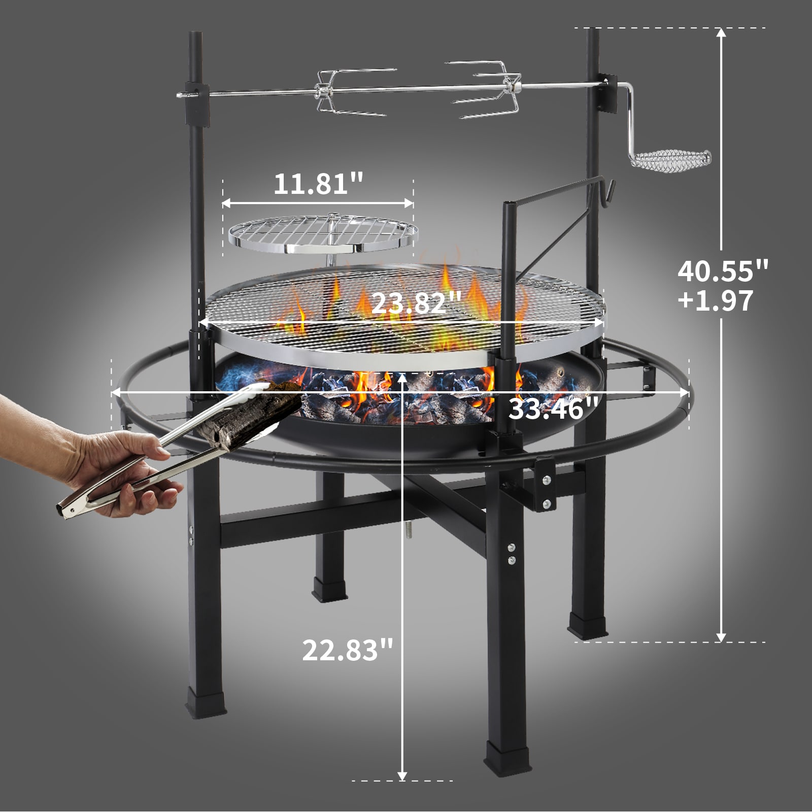 Outopee LO1G57000589 Charcoal-Grills - View #2