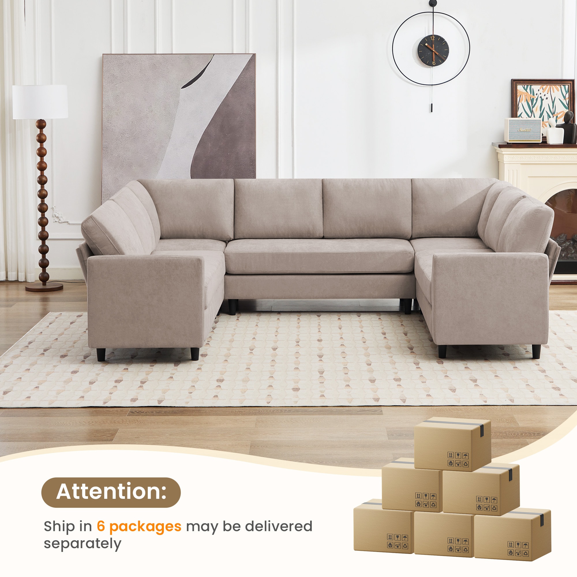 VOUA SAF-WNSZJ-GY Sofas-Loveseats - View #10