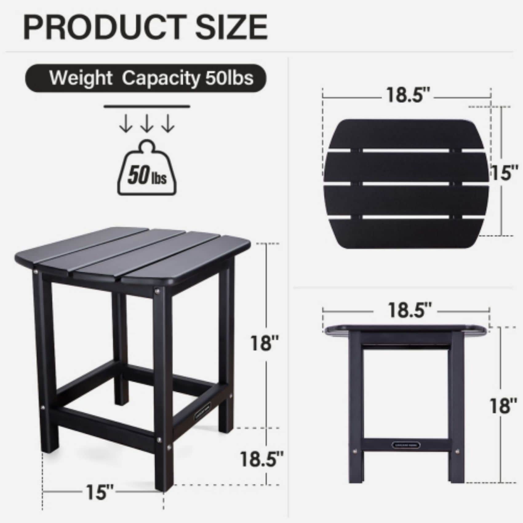 Maocao Hoom MZLW119952538 Patio-Tables - View #6
