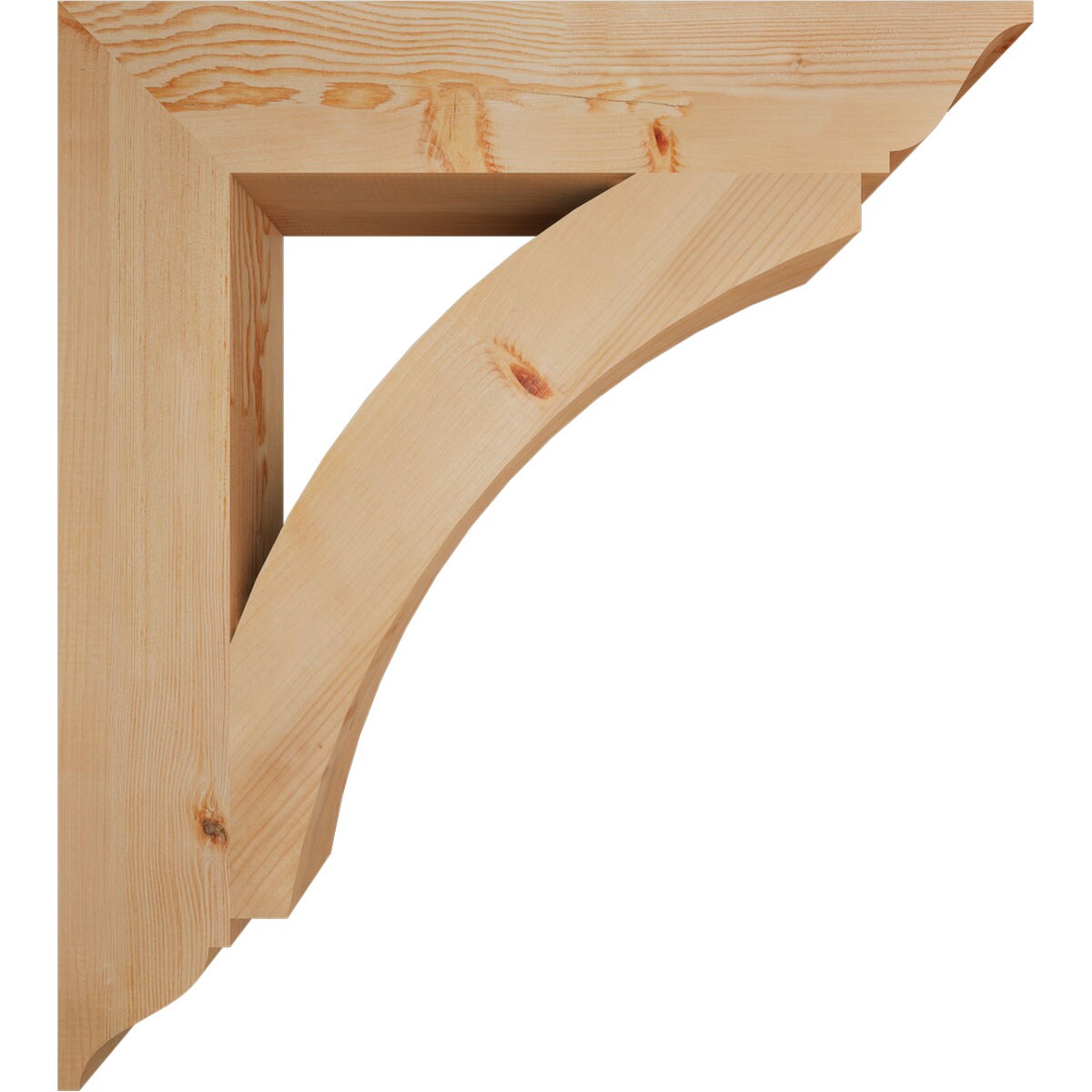 Ekena Millwork BKT06X34X38THR01SDF Exterior-Brackets-Braces - View #3