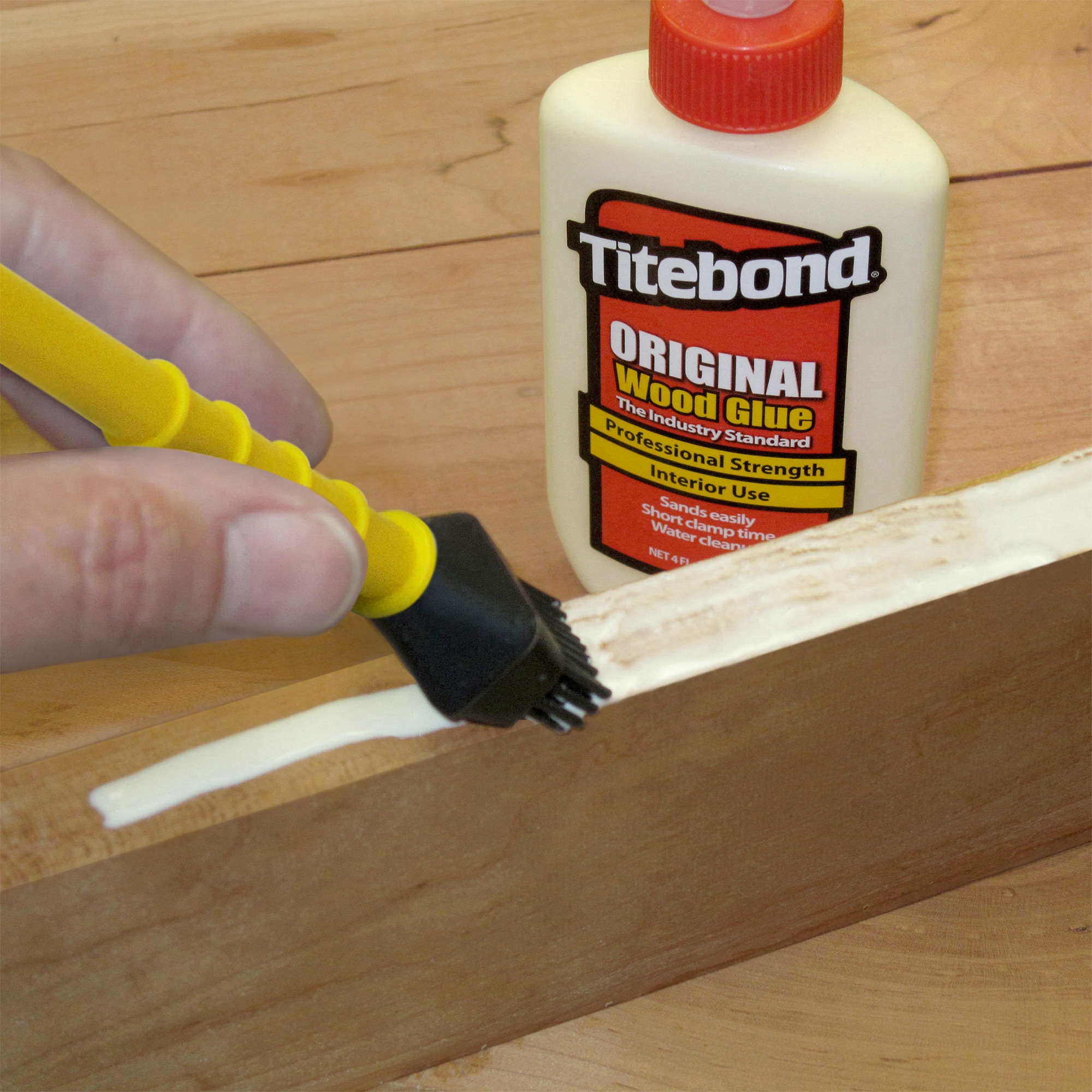  7” Long Silicone Glue Brush – Wood Glue Applicator