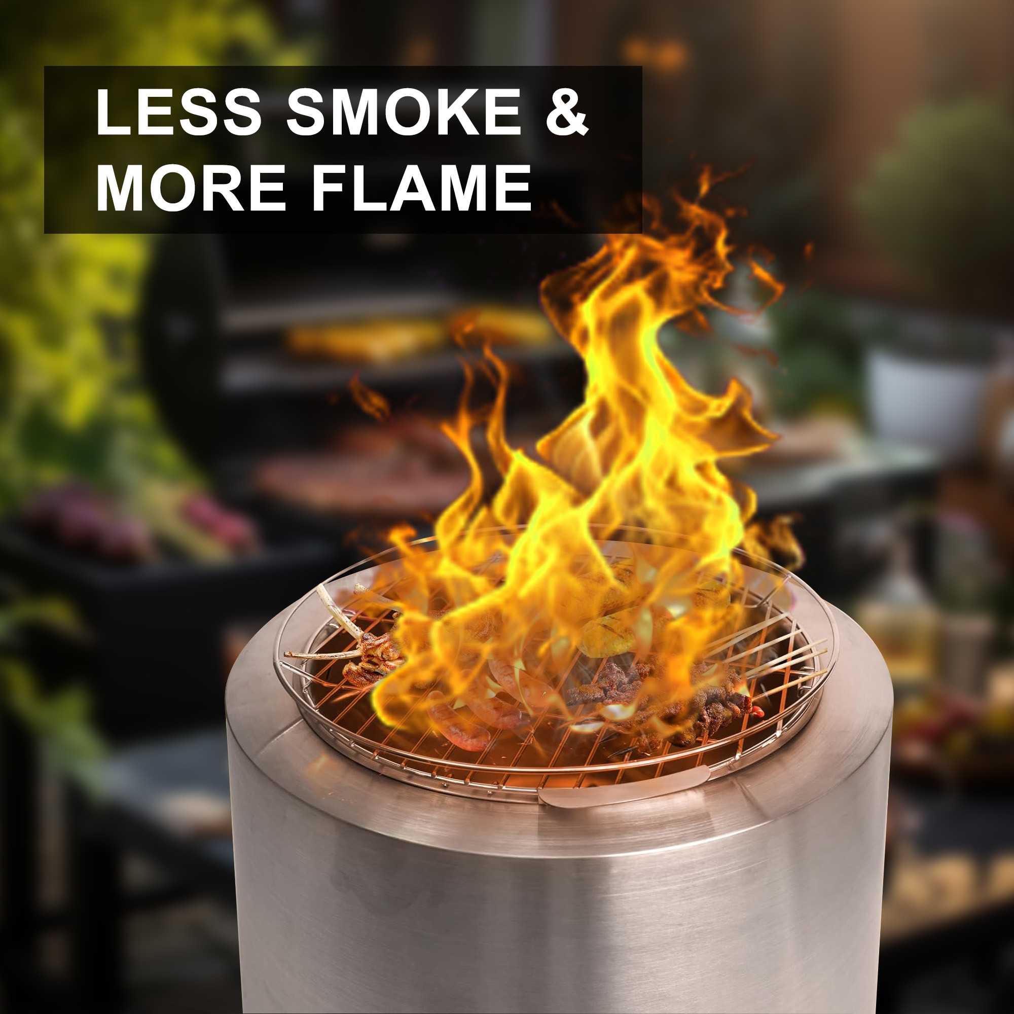 Clihome CL-AFP08 Outdoor-Woodburning-Firepits - View #7