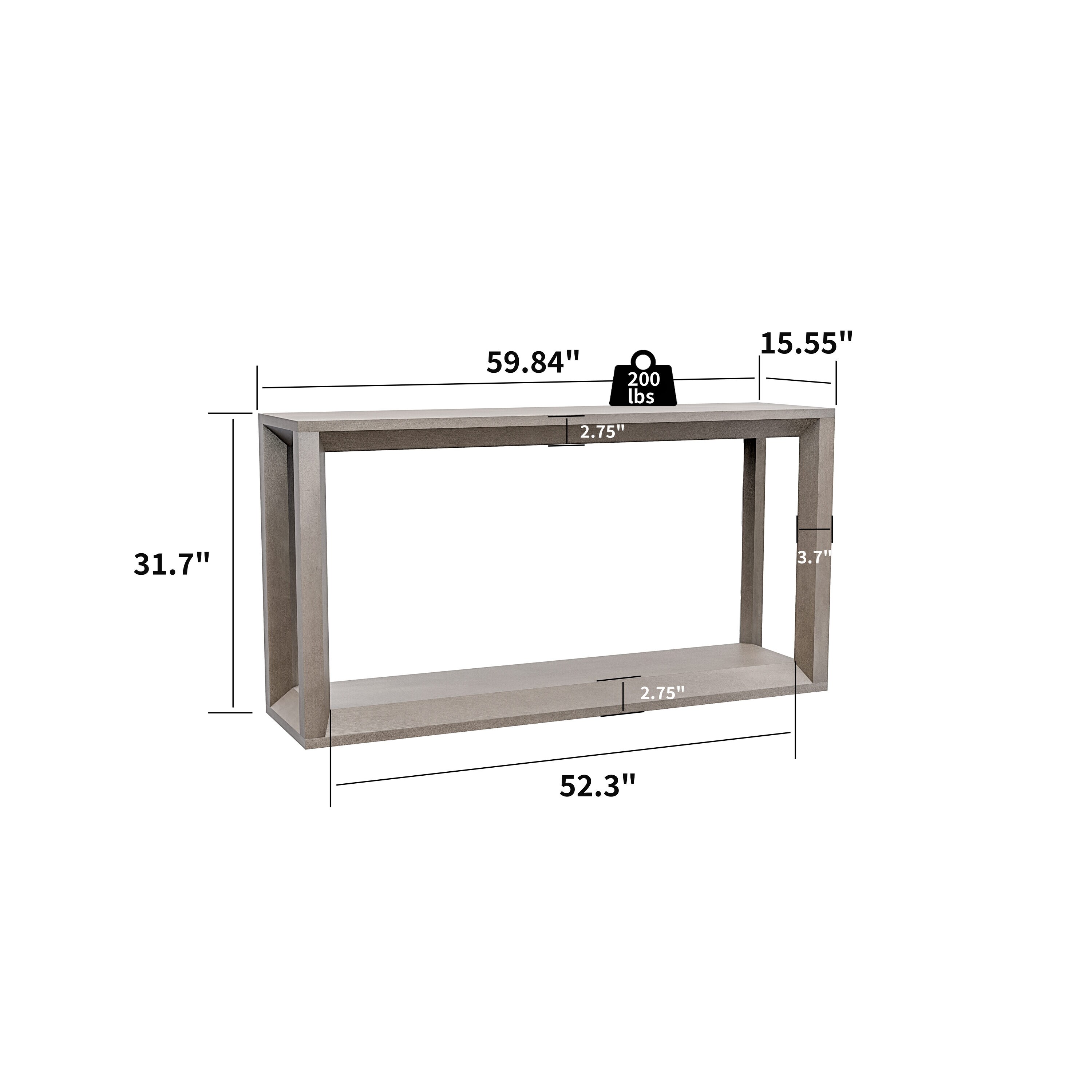 KTMBDW W1435P337645 Console-Sofa-Tables - View #4