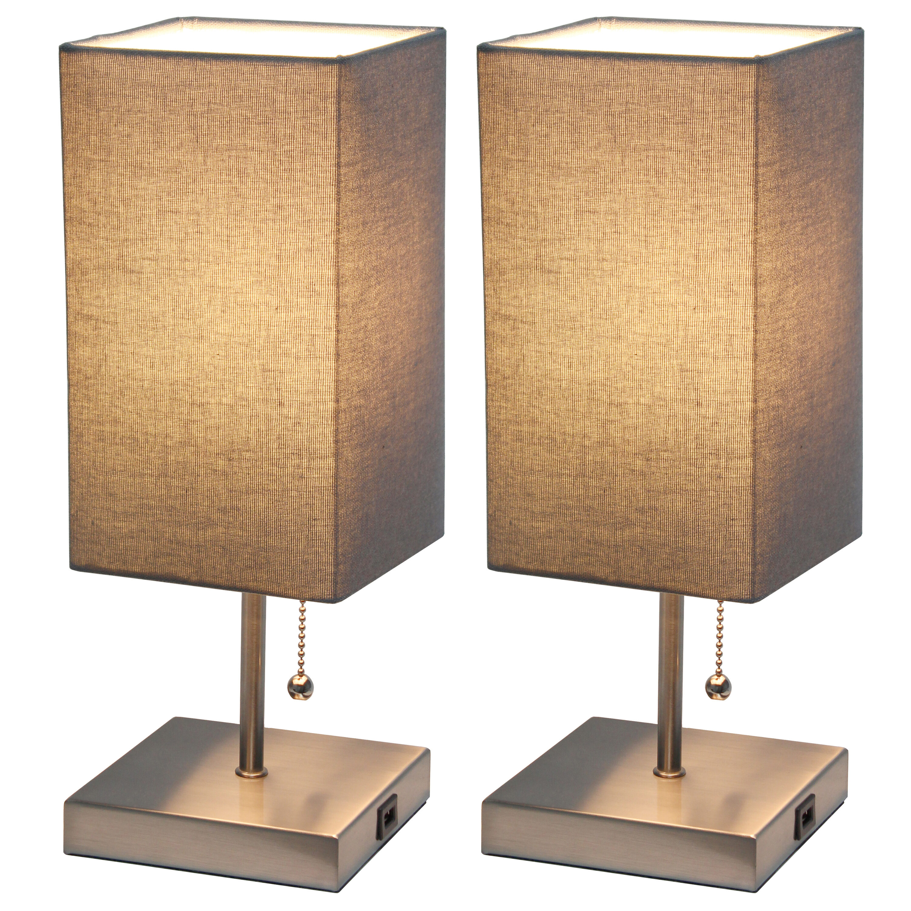Simple Designs LC7000-GRY Table-Lamps - View #3