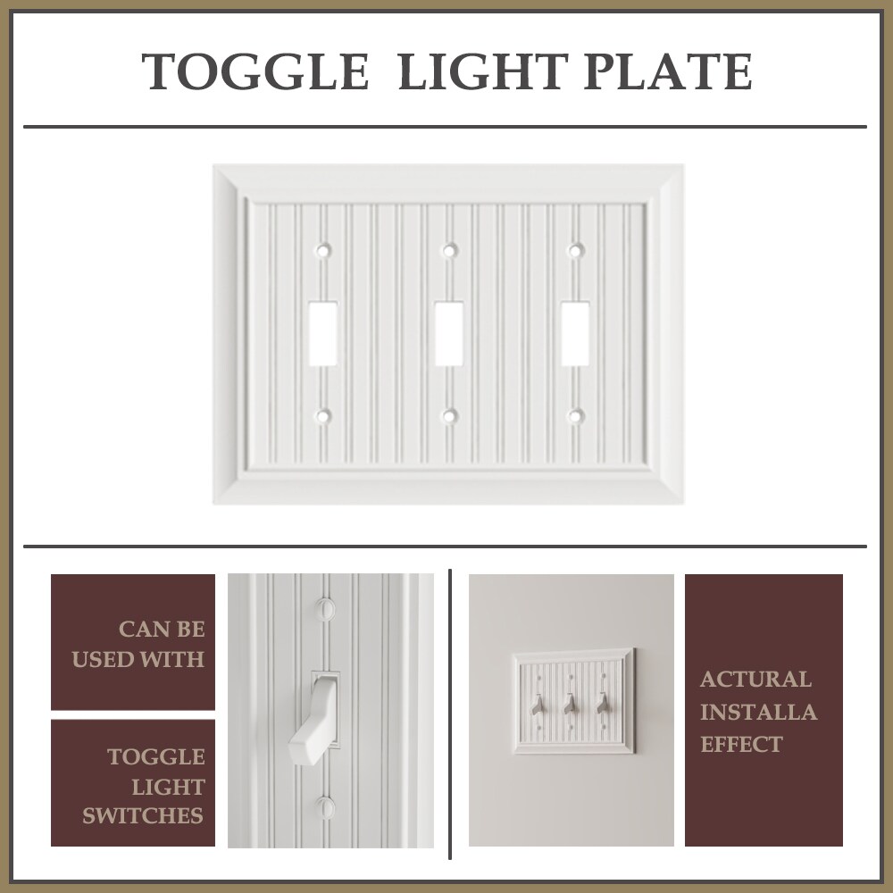 allen + roth DWP00015 Electrical-Wall-Plates - View #9