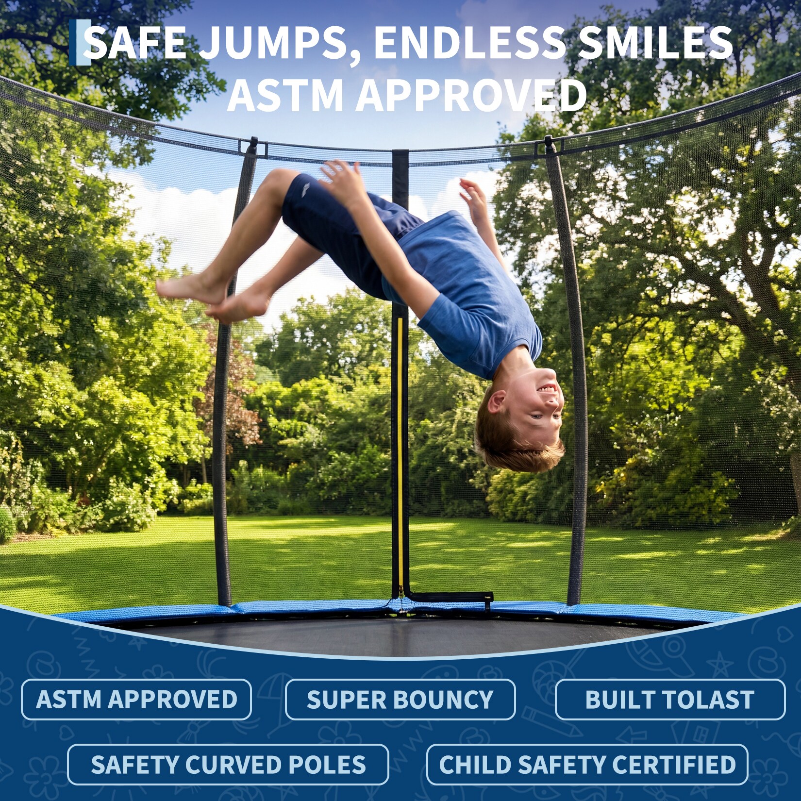 Garvee BLOF052AV9M1FCV70JH trampolines - View #6