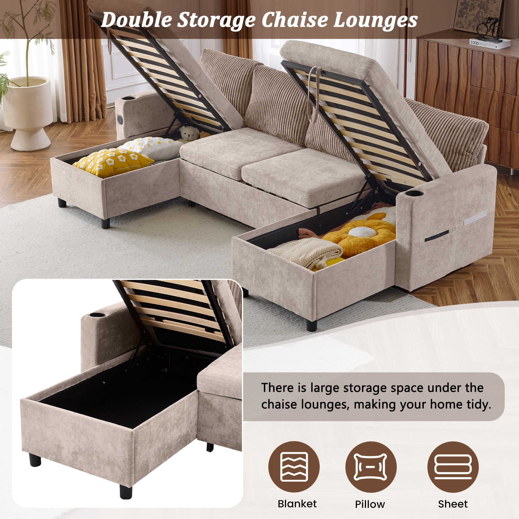 ModernLuxe N719S001660D Sofas-Loveseats - View #3