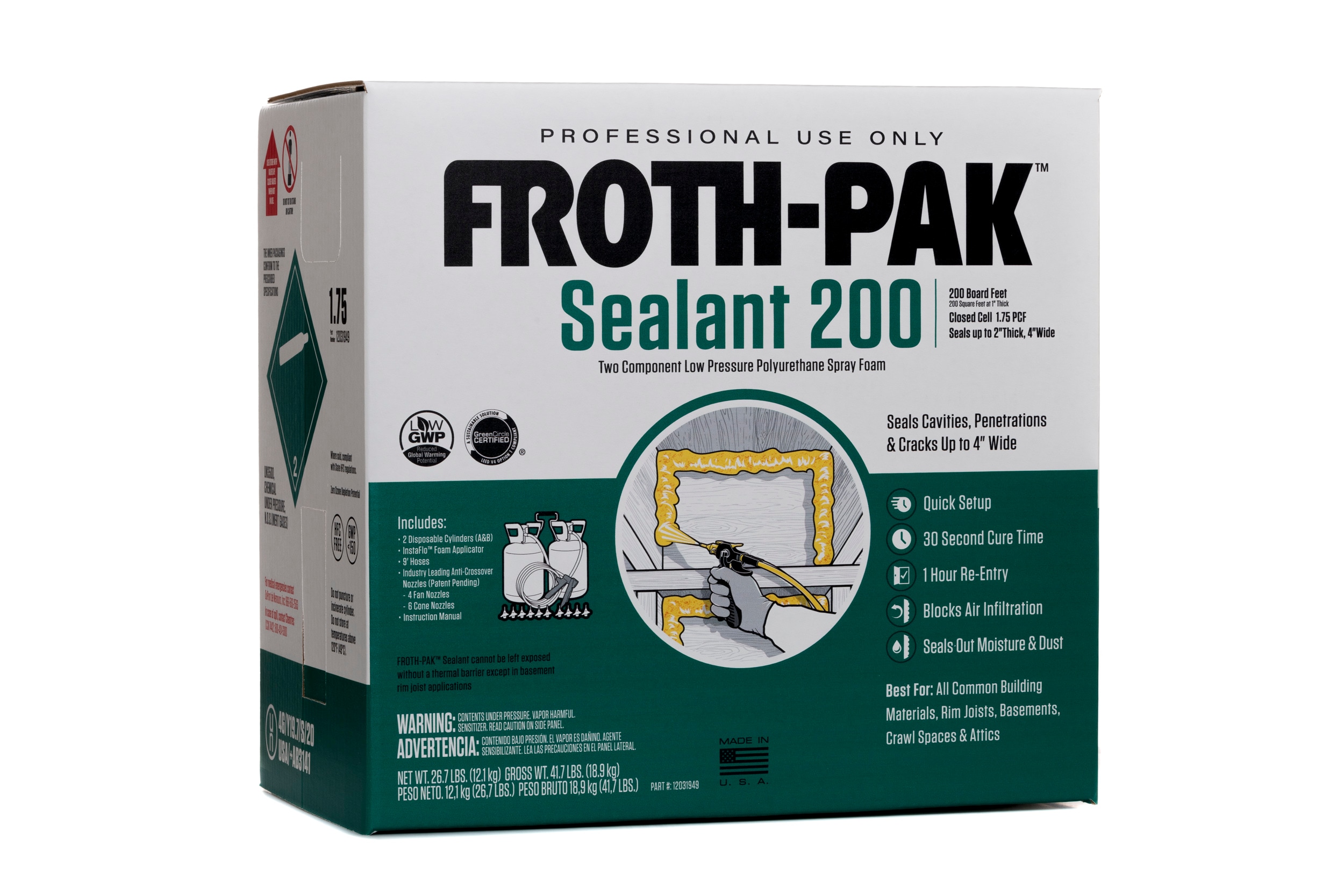 Touch 'n Foam Professional All-Purpose Polyurethane Foam Sealant