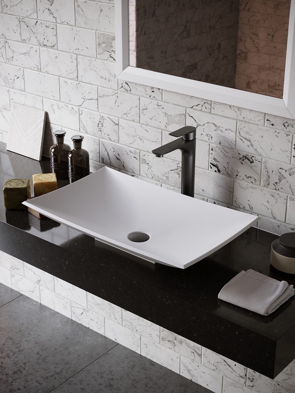 Karran QM170WH422MB Bath-Sink - View #3