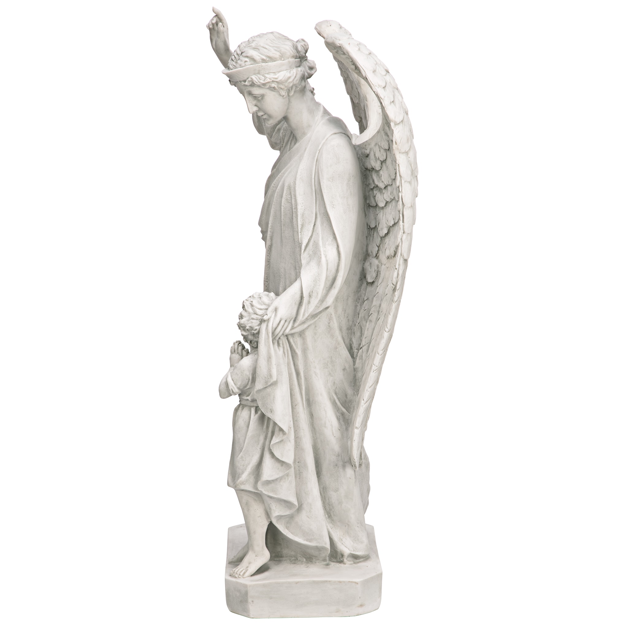 Design Toscano 15-in H x 9-in W Off-white Angels and Cherubs