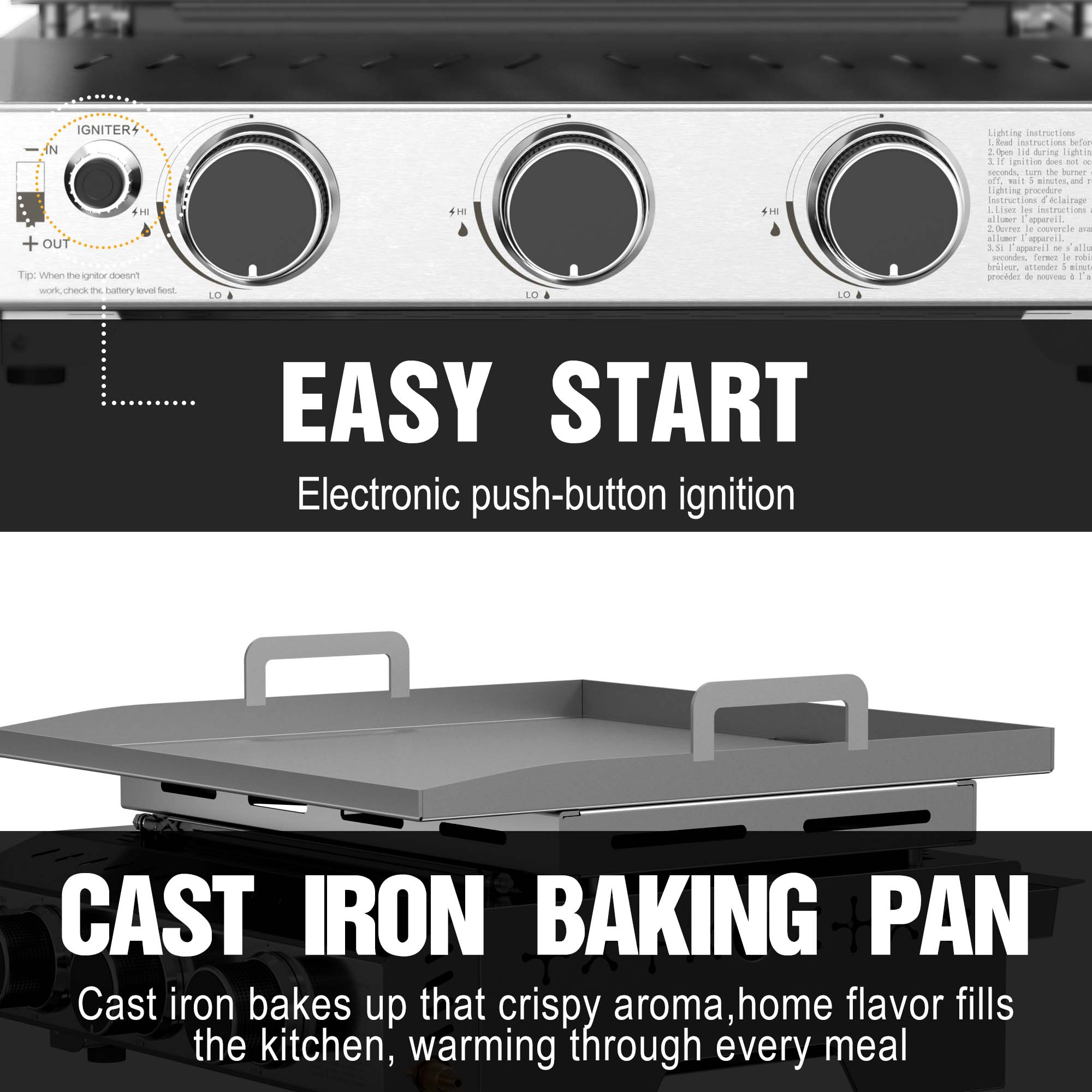 R.W.FLAME TG0130C Gas-Grill - View #8